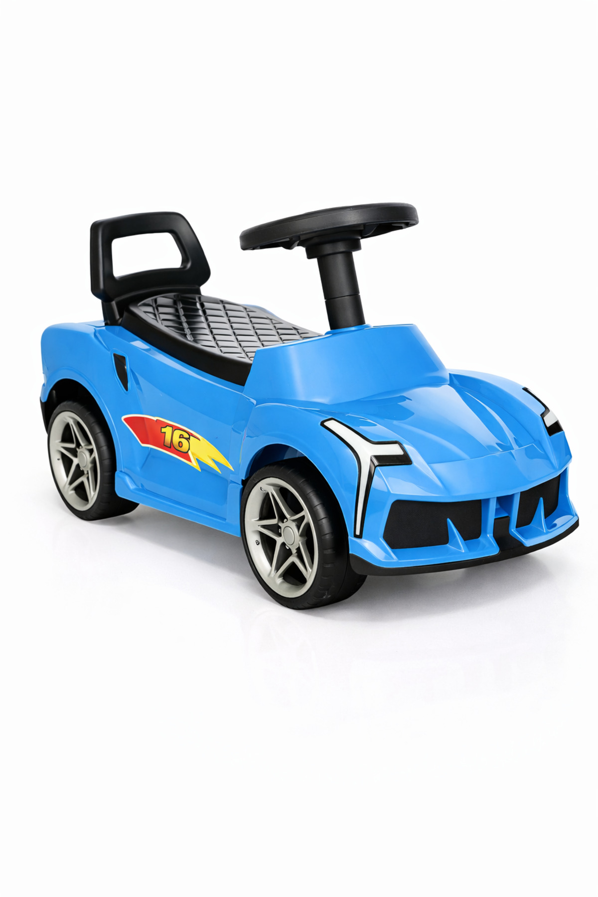 BebeMango Fasty Car Müzikli Bingit Araba – Işıklı, Sesli, Ergonomik Tasarım Çocuk Sürüş Arabası fotoğrafı 4 (önizleme)