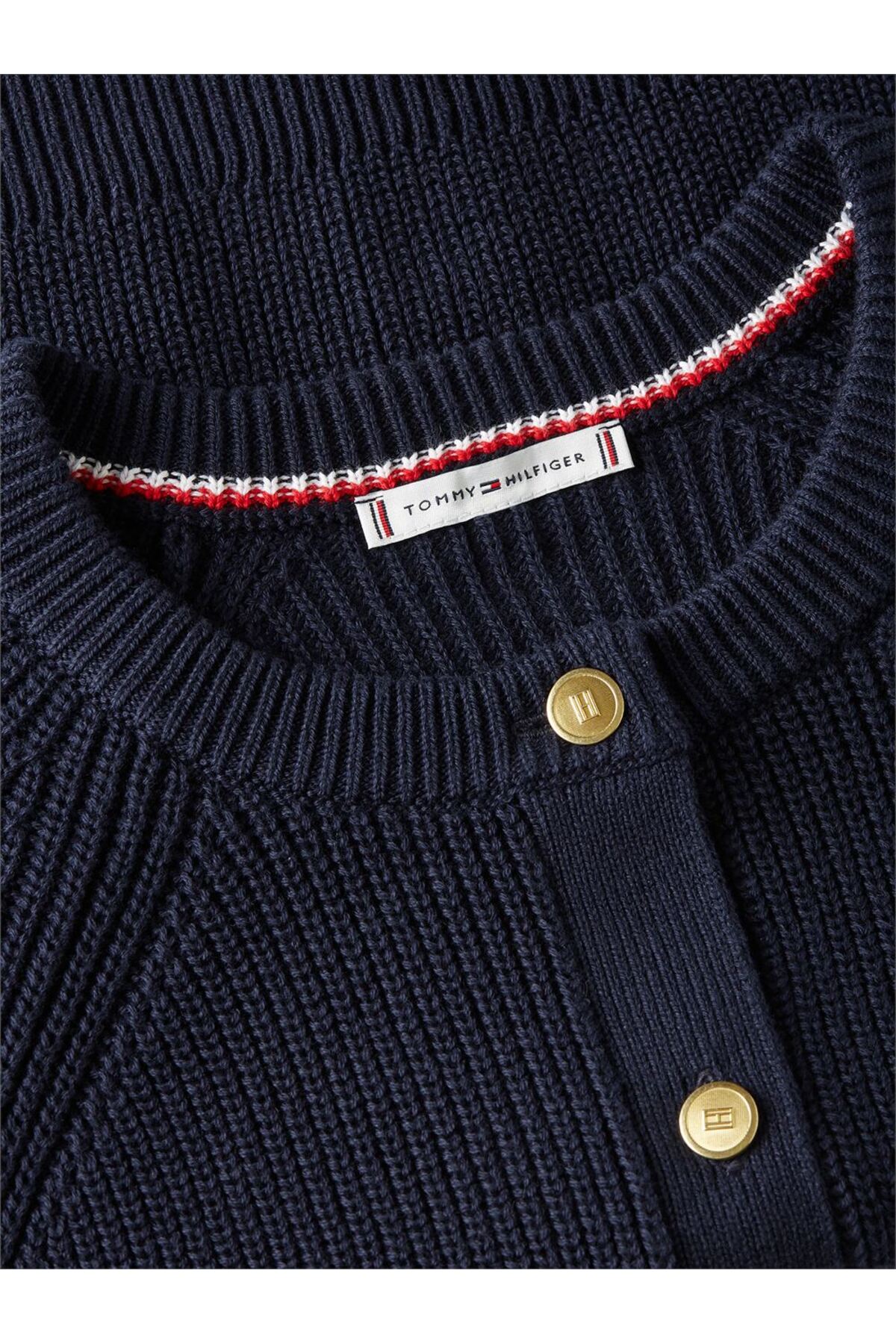 کاردی زنانه CO CARDI STITCH C-NK LS WW0WW48795-THC1G