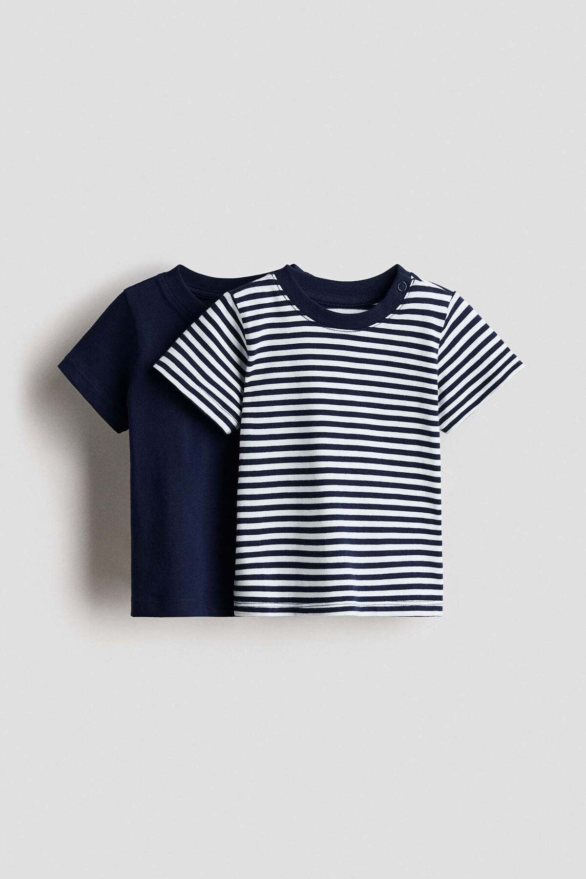 H&M 2-pack cotton T-shirts