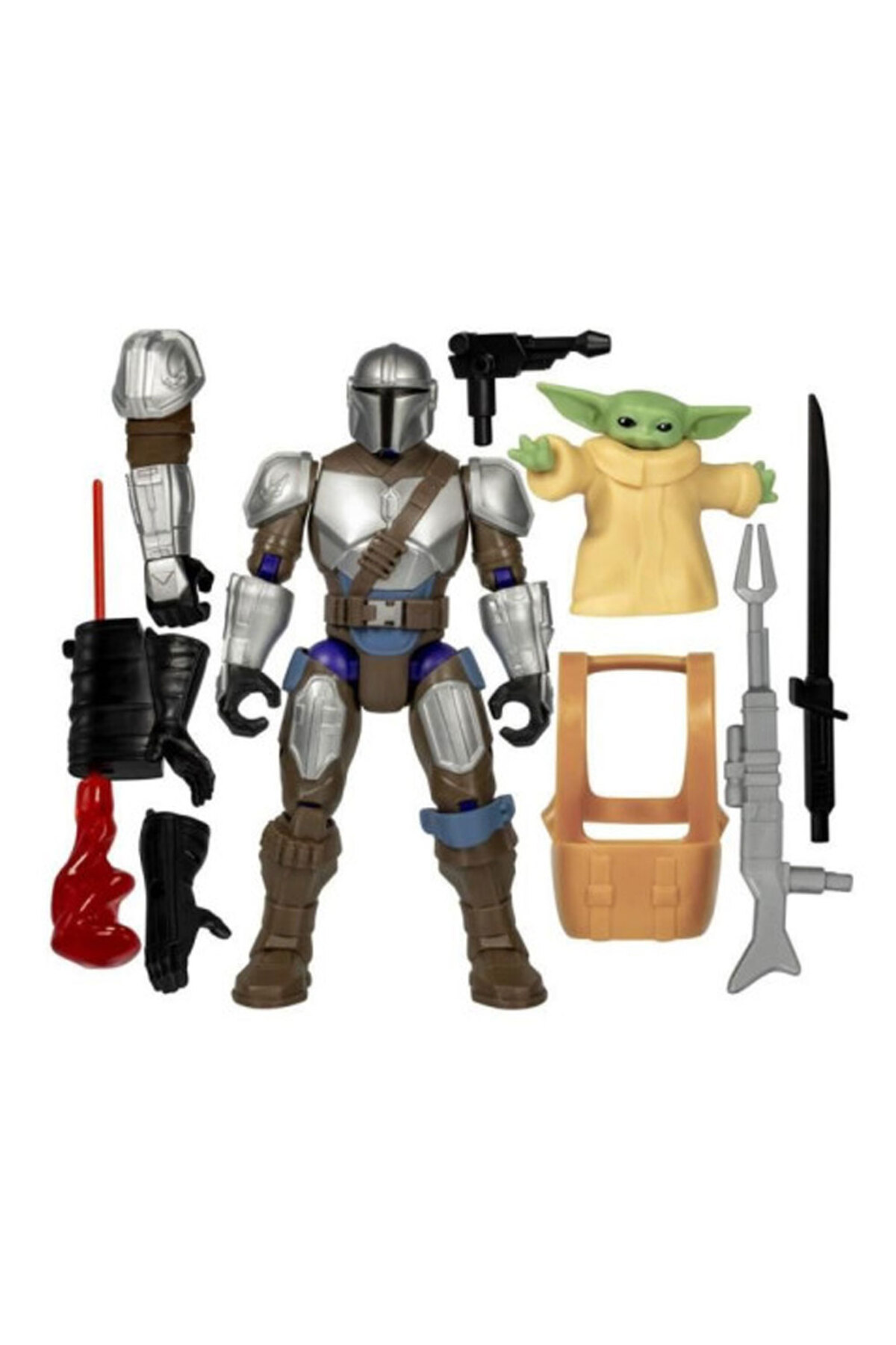 Star Wars Mixmashers Deluxe Figür Mando And Grogu F9481-G0300