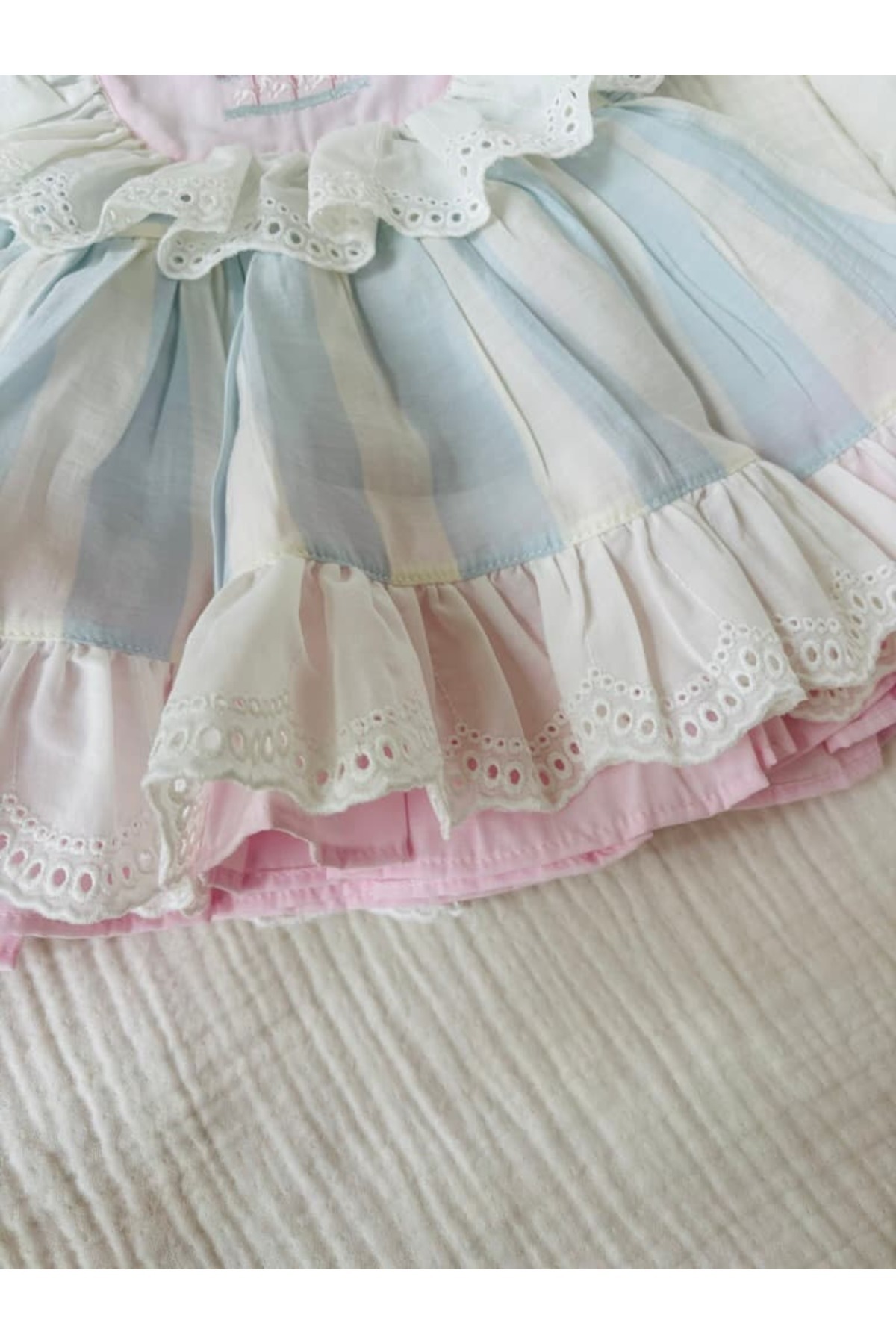 NUNU BABY Lunna Kız Bebek Elbise fotoğrafı 5 (önizleme)