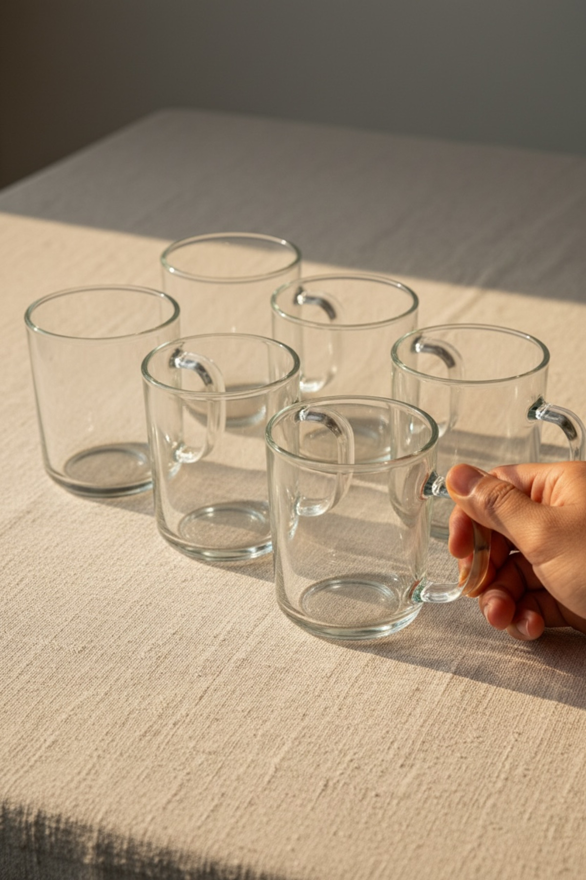 Royalmax Cam Bardak 6’lı – Sofranız İçin Zarif ve Dayanıklı Set