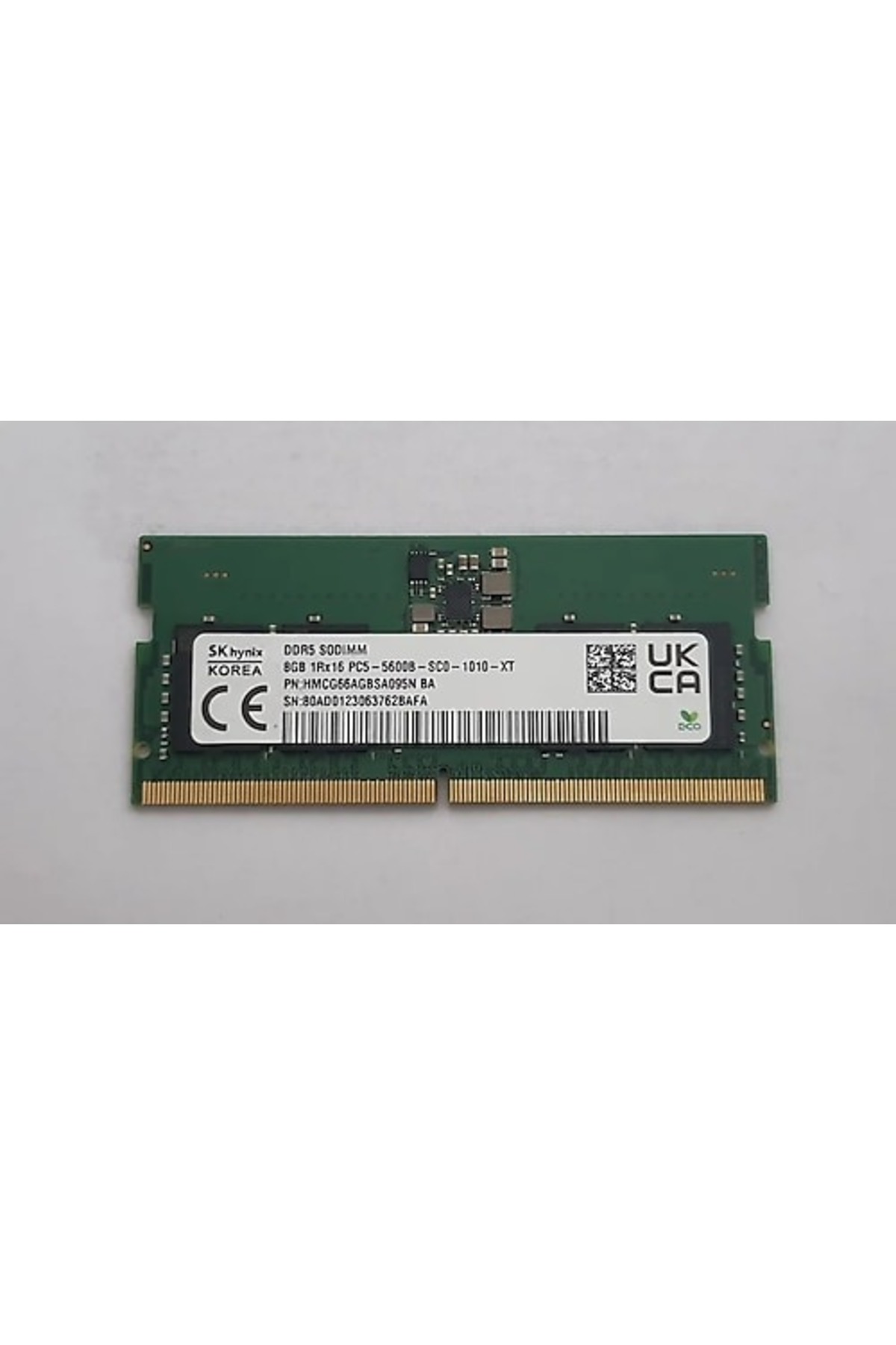 Genel Markalar SK 8GB DDR5 5600Mhz 1Rx16 CL40 Notebook Ram