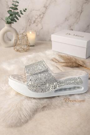 Dr. Mitra Kadın Ortopedik Hava Tabanlı Günlük Terlik – Anatomik Destekli Plat...