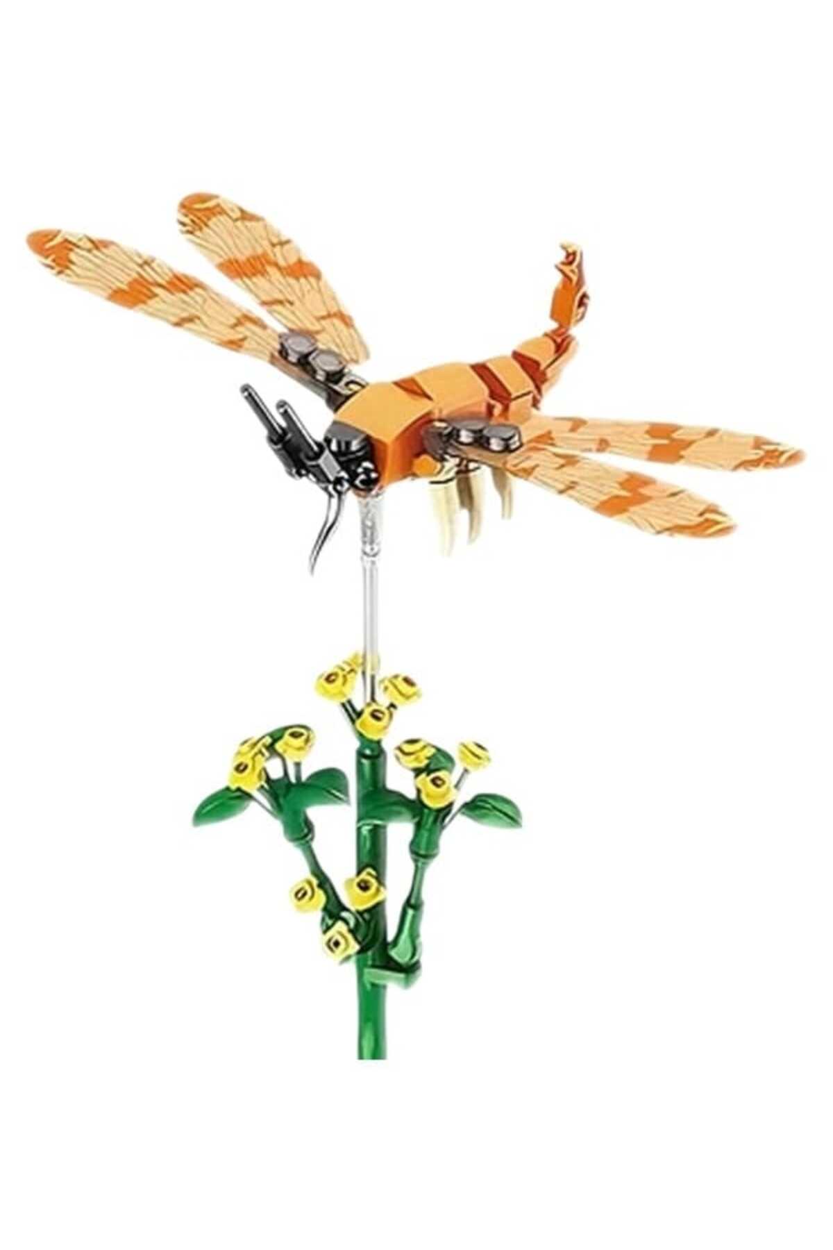 Oyunsal Yapraklar Üzerinde Altın Akrep Böceği 111 Parça Yapı Blok Seti -Eğitici ve Dekoratif Yapım Oyuncağı fotoğrafı 2 (önizleme)