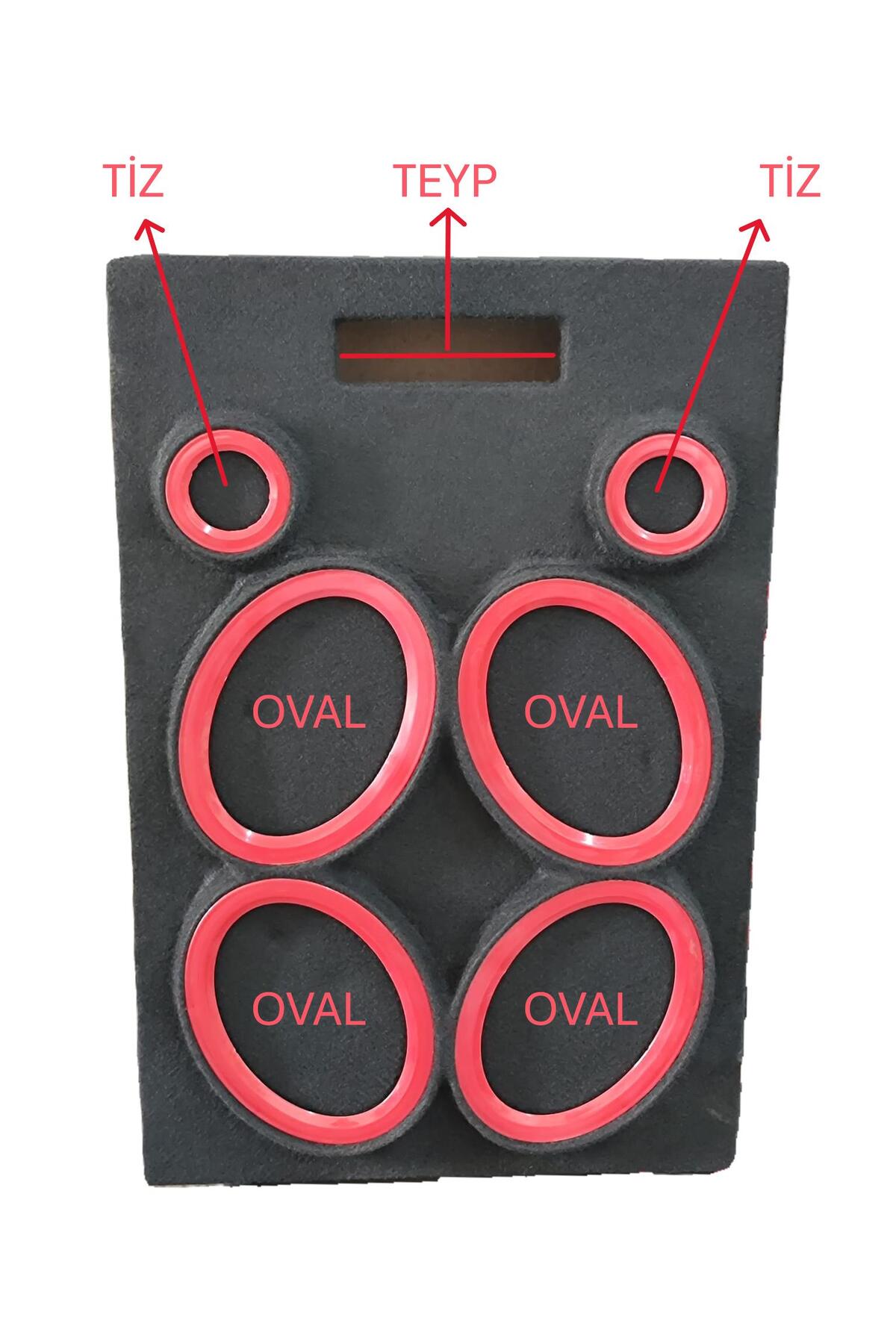 Kayseri Pandizot MÜZİK SETİ&DOLABI (4xOVAL+2x10cm ve teyp yeri