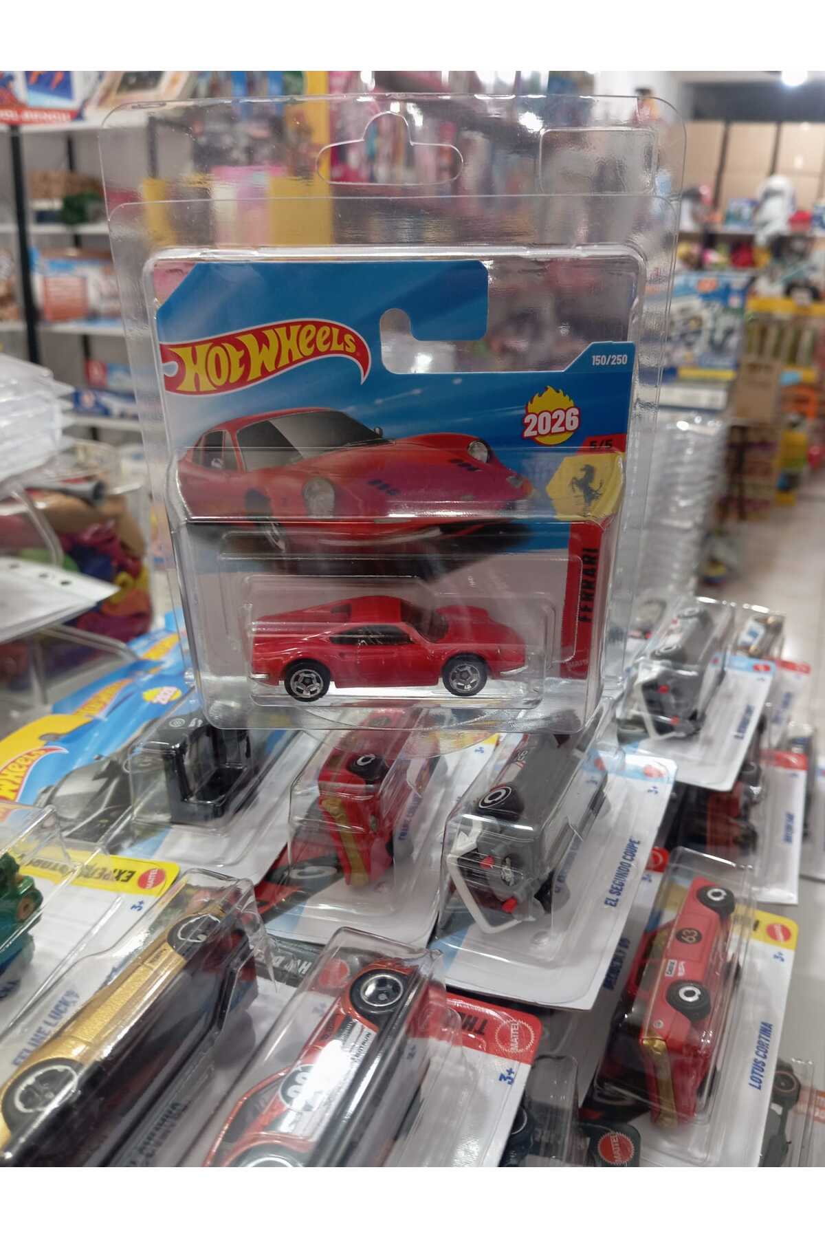 HOT WHEELS Ferrari Dino 206 GT 2026 G Case fotoğrafı 2 (önizleme)