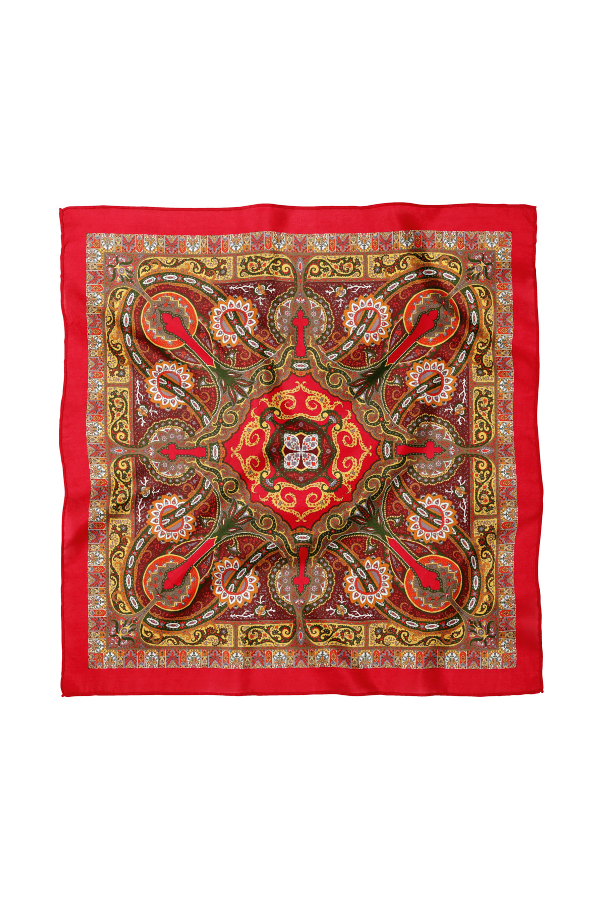 Ethnic Patterned Scarf / Bandana 50x50cm