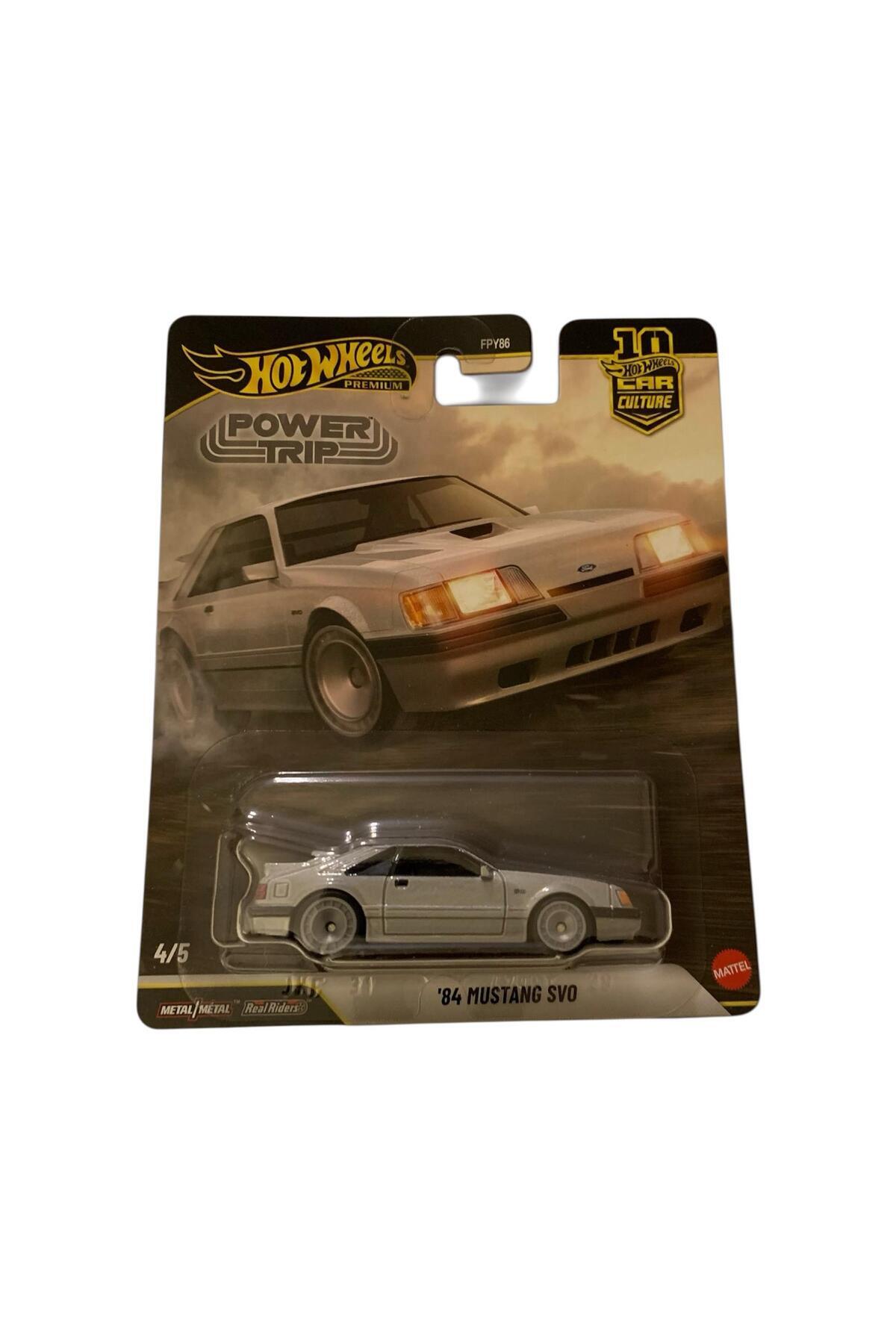HOT WHEELS Power Trip 2026 84 Mustang SVO 1:64 Diecast Metal