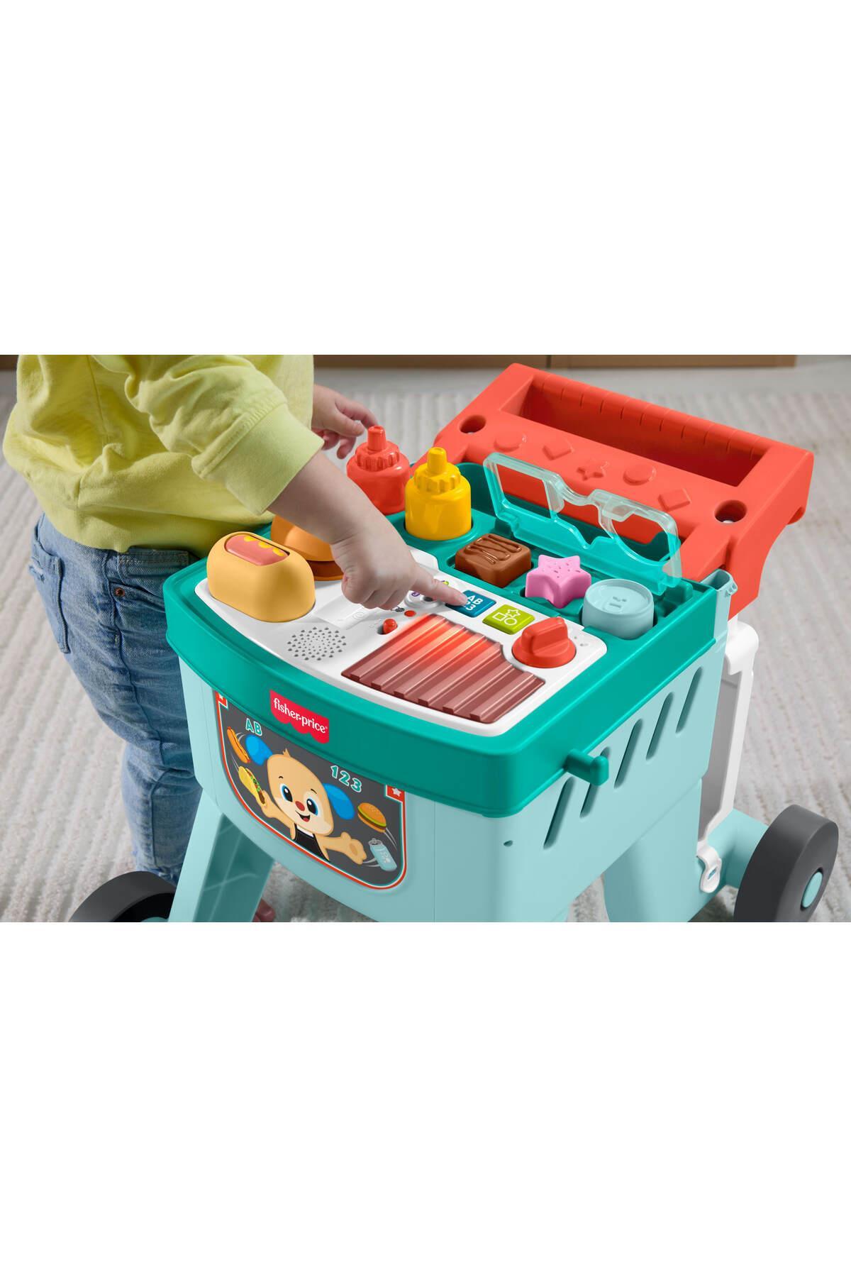 Fisher Price 4'ü 1 Arada Alışveriş Sepeti Yürüteç JLM95 fotoğrafı 6 (önizleme)