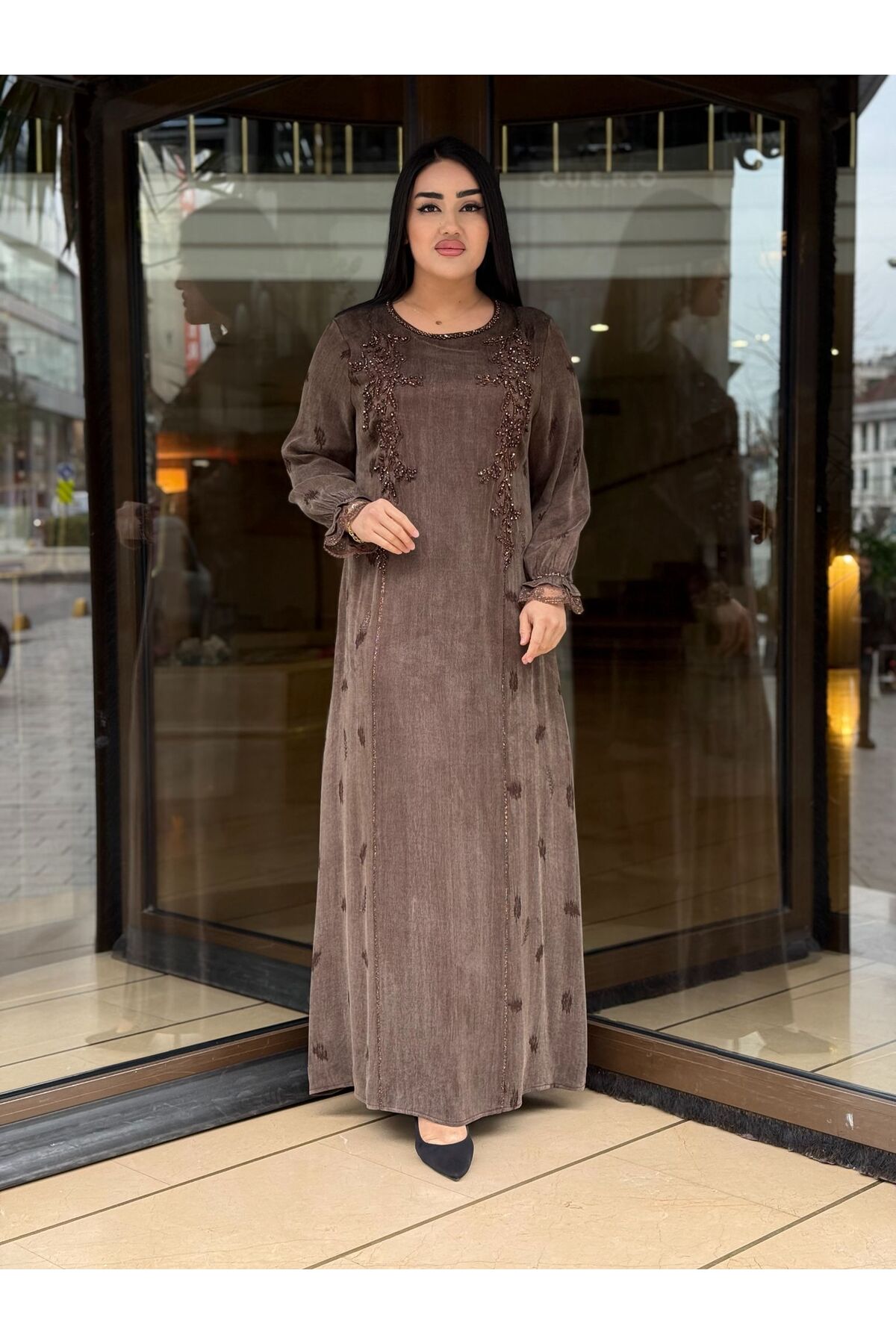 Miss Modish Silk Cupra Dress