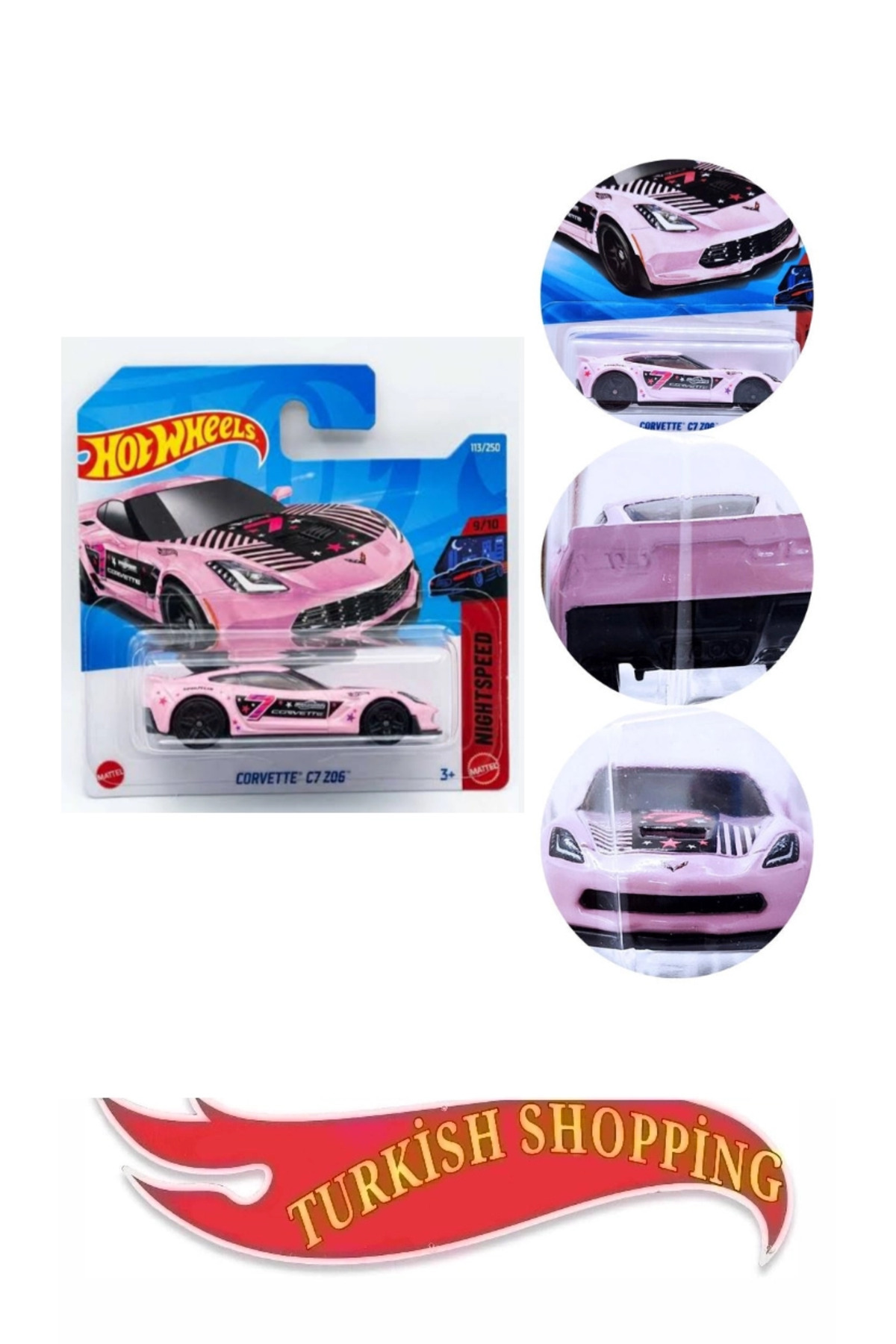 HOT WHEELS 2026 Case 1:64 Ölçek Corvette C7 Z06 - Fiyatı, Yorumları
