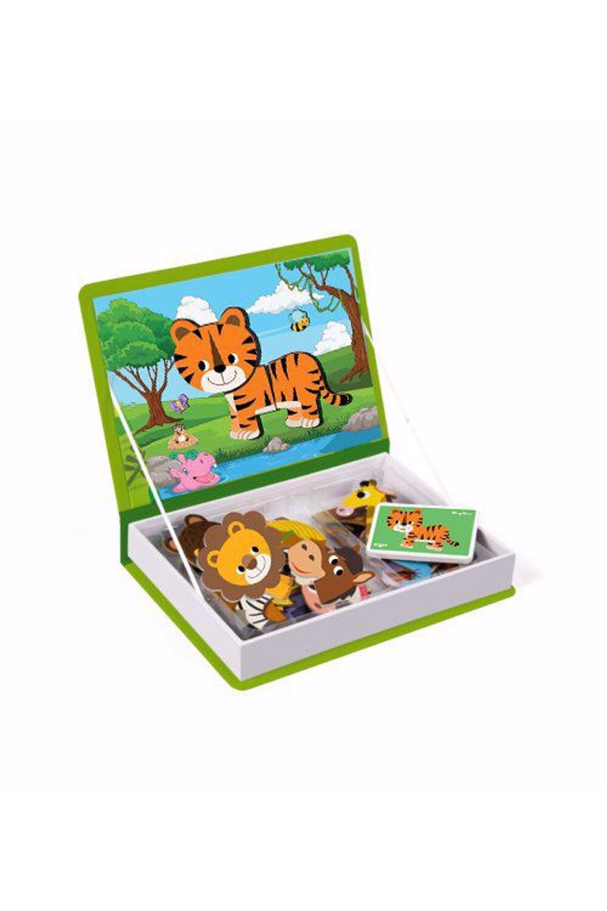 The Monarch Co Magnet IQ Eğitici Manyetik Hayvanlar Tamamlama Yapboz Seti- Zeka ve Yaratıcılık Geliştirici Set fotoğrafı 3 (önizleme)