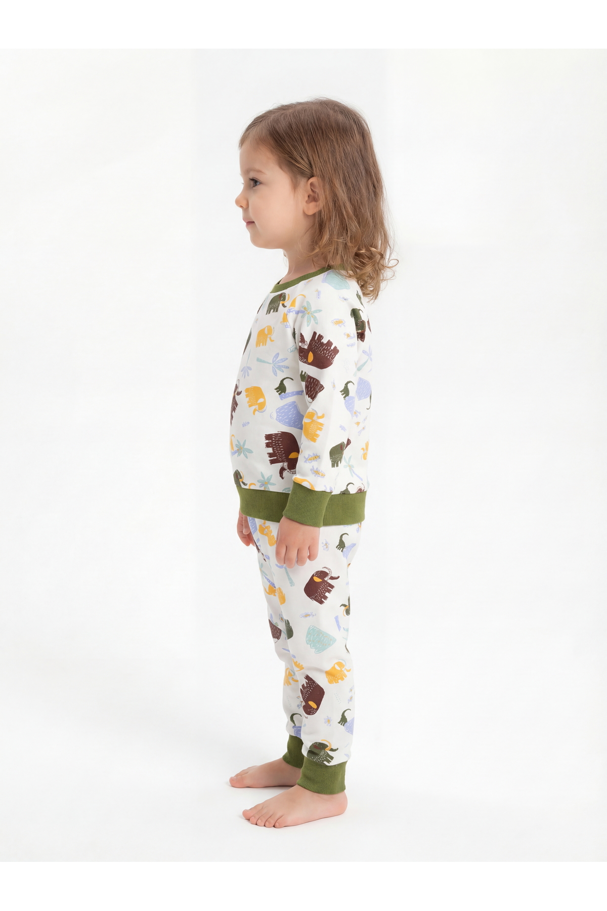 HLM Collective Dino baby çocuk pijama takımı fotoğrafı 2 (önizleme)