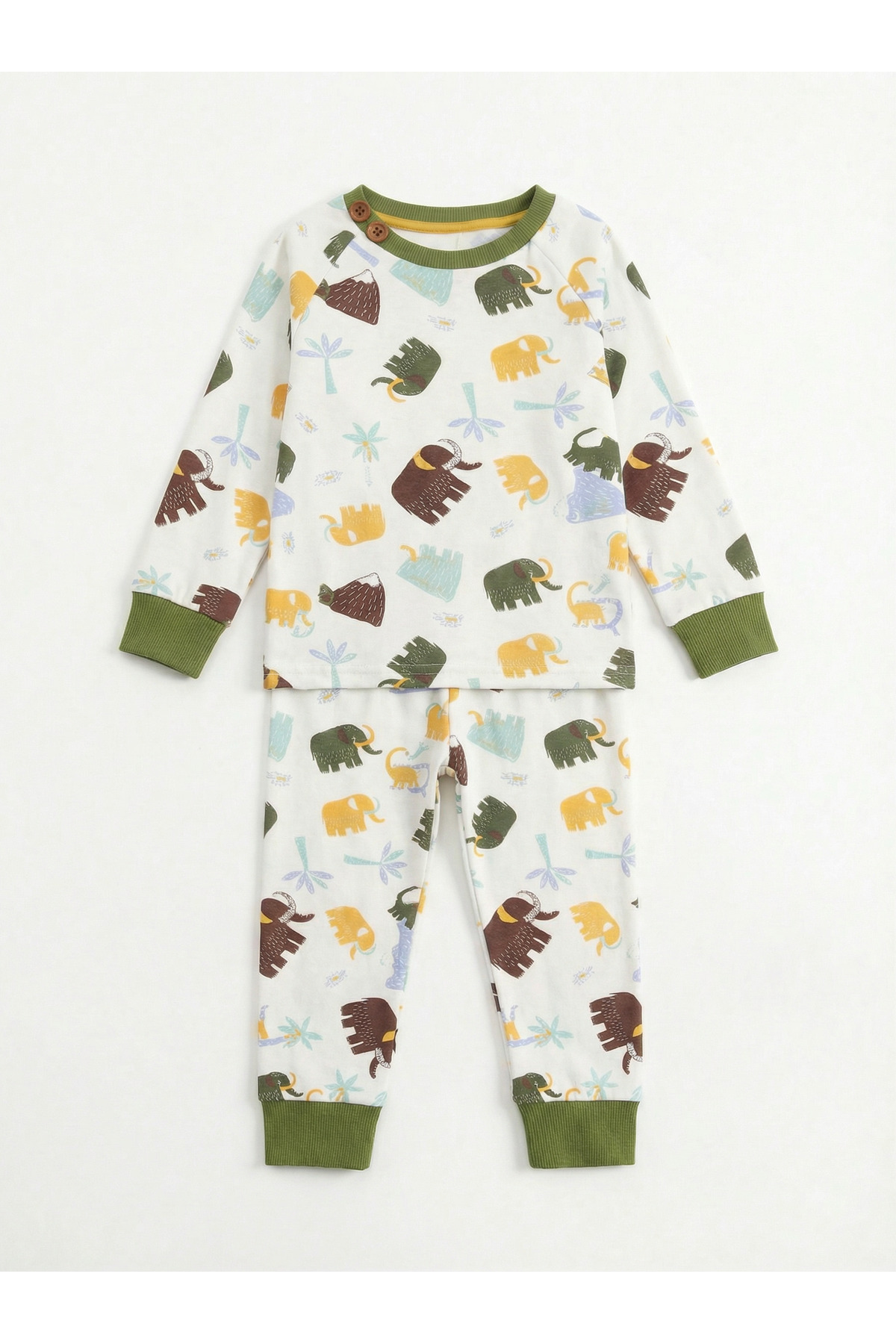 HLM Collective Dino baby çocuk pijama takımı fotoğrafı 4 (önizleme)
