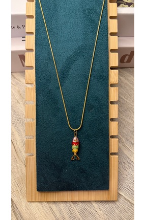 Tasarım ÇELİK KOLYE BALIK KOLYE