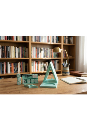 Zeugmartstudio 3'ü 1 Arada Premium Okuma Seti: Kitap Tutucu, Sayaçlı Raf & Ok...