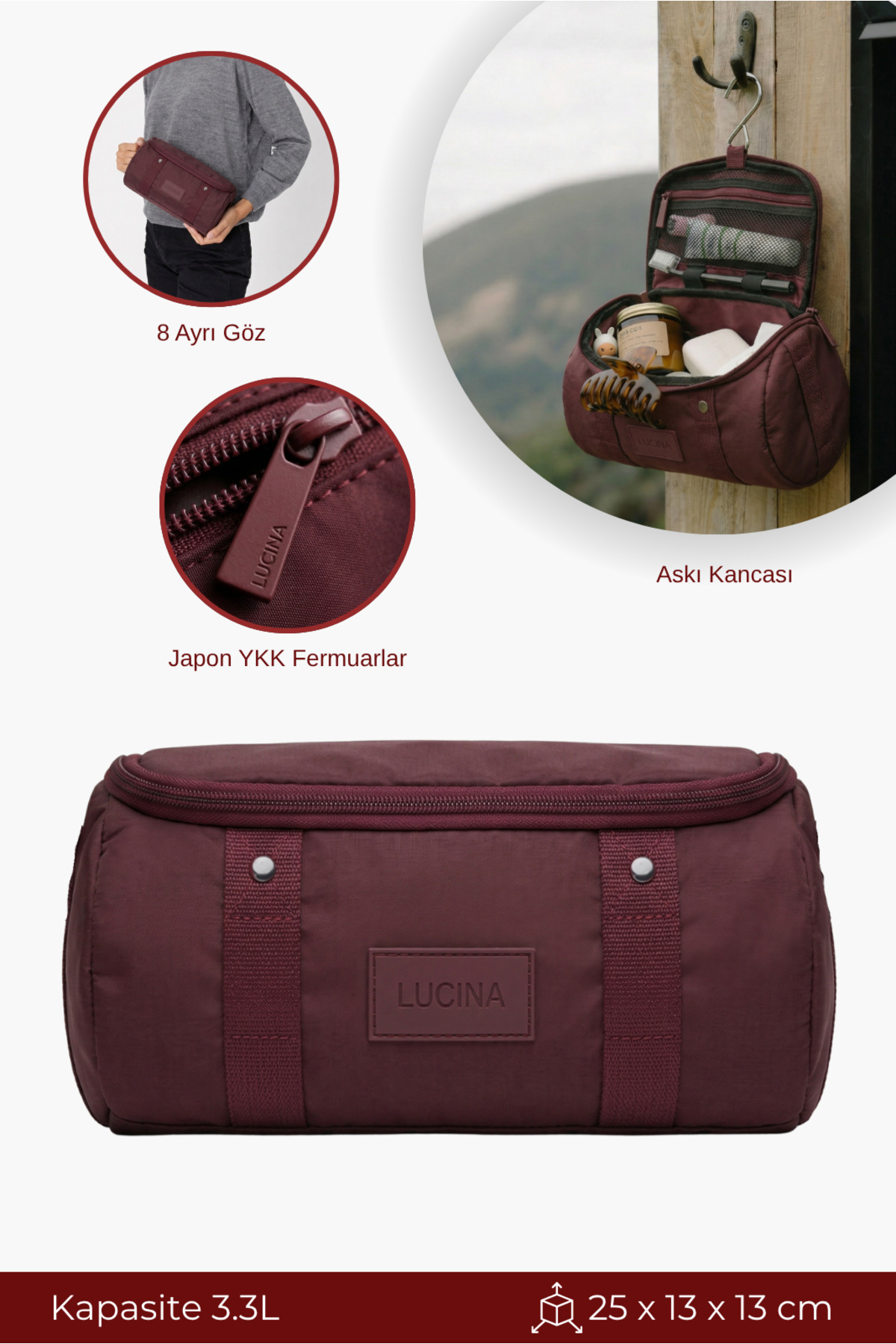 Myra Organizer Mother Baby Travel Makeup Bag