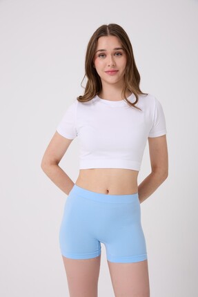 FOREVER MORE Dikişsiz Basic Kadın Boxer