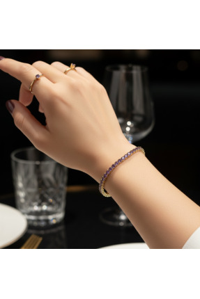 GLSVM Su yolu bileklik 18+2 cm