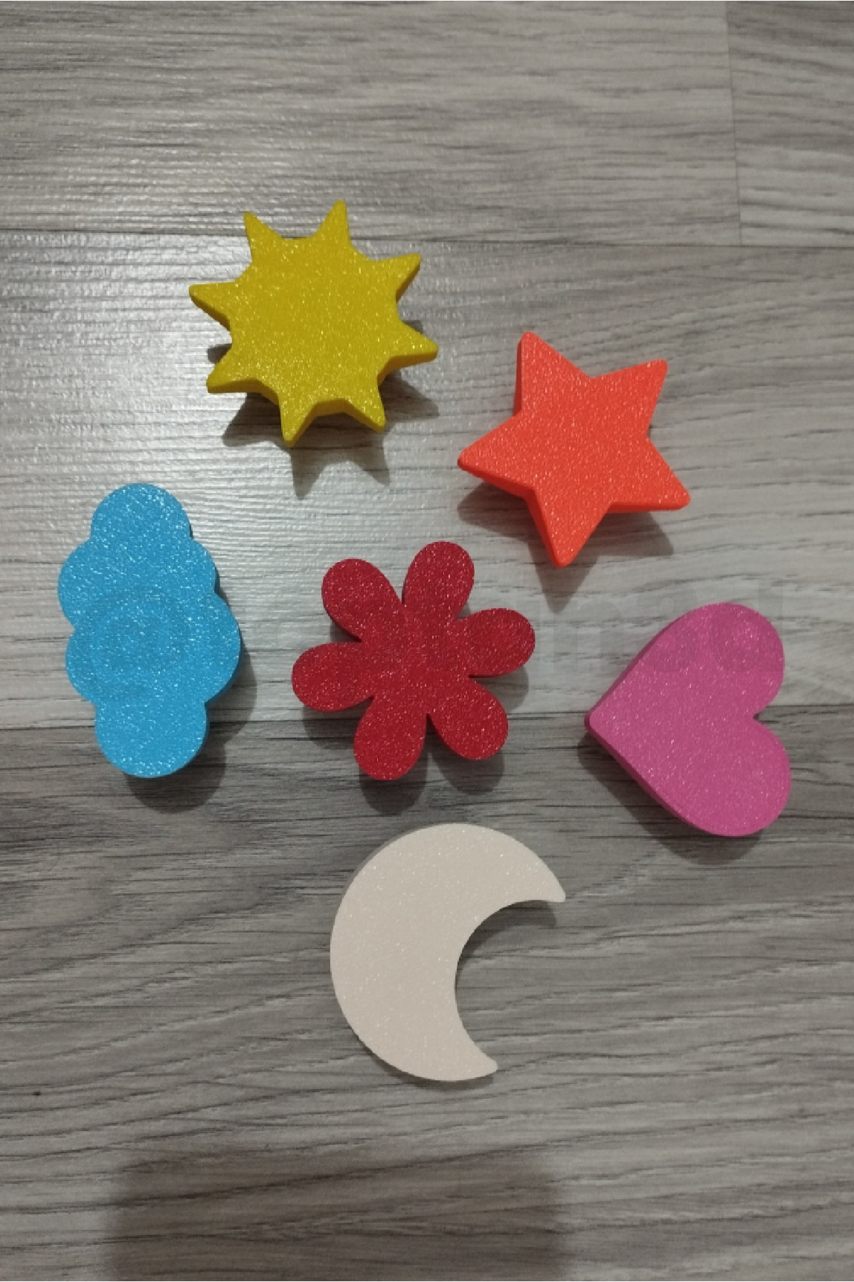 Toptan3D Çiçek Dolap Kulpu - 6'lı Şekil Seti - Çocuk Odası Dolap Kulpları (1 Adet) fotoğrafı 3 (önizleme)