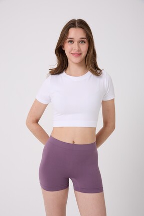 FOREVER MORE Dikişsiz Basic Kadın Boxer