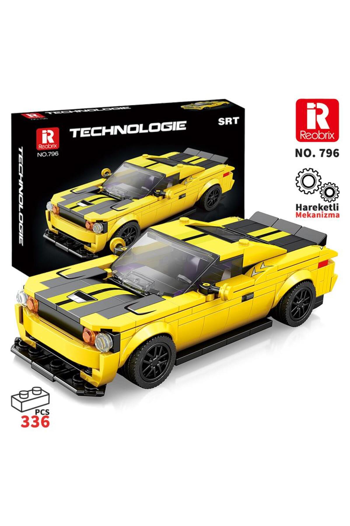 REOBRIX Creator 796 Dodge SRT Hellcat Spor Araba Yaratıcı Yapı