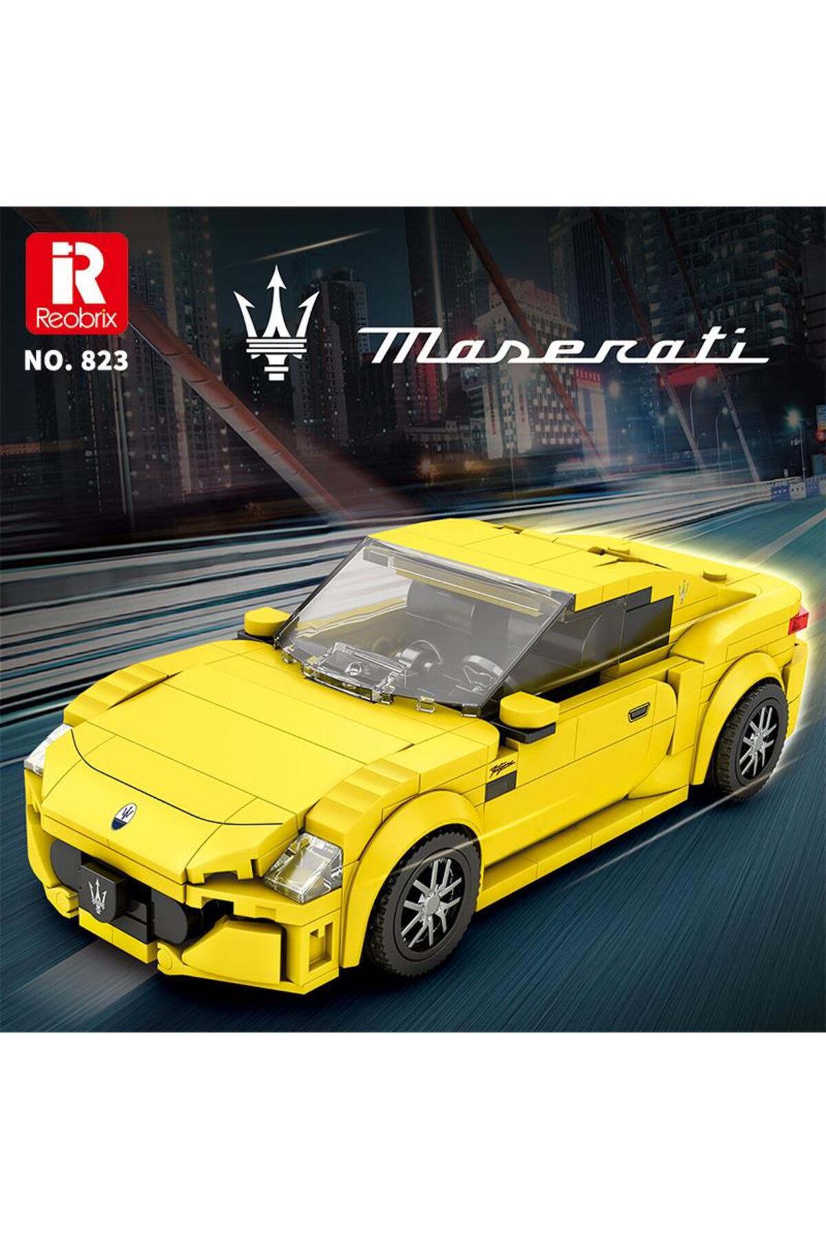 REOBRIX Technic 823 1/24 GranTurismo Maserati Sarı Spor Araba