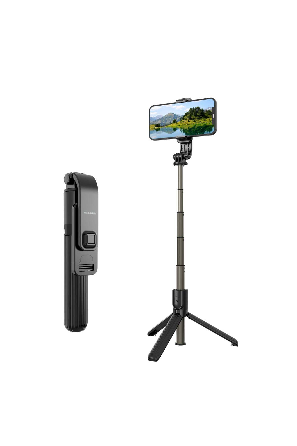 VEN-DENS Vendens VD-SS04 Premium Bluetooth Selfie Tripod ve Uzaktan Kumanda - Fiyatı, Yorumları