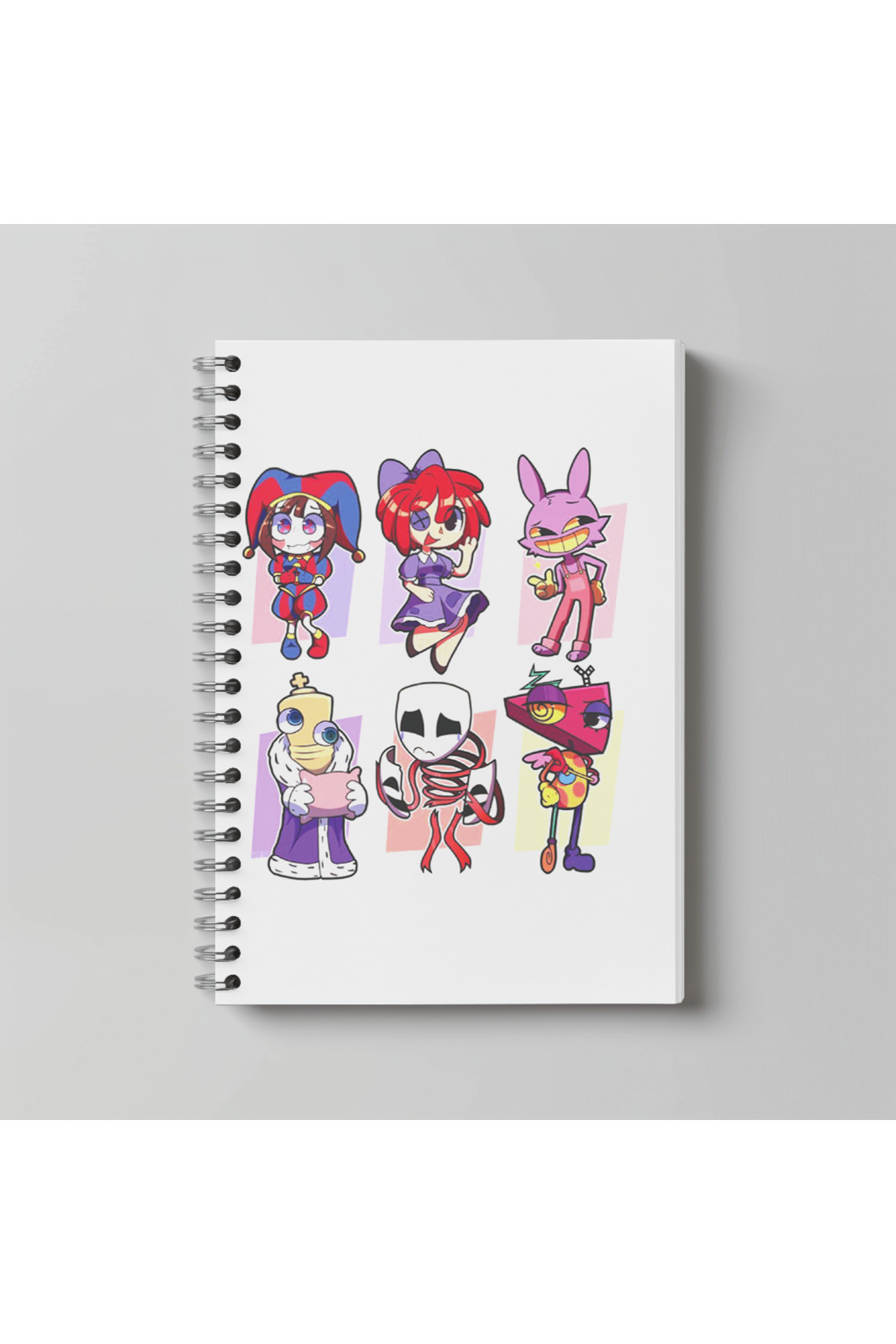 nihonwosekai The Amazing Digital Circus Defter A4 Boy 60 Yaprak