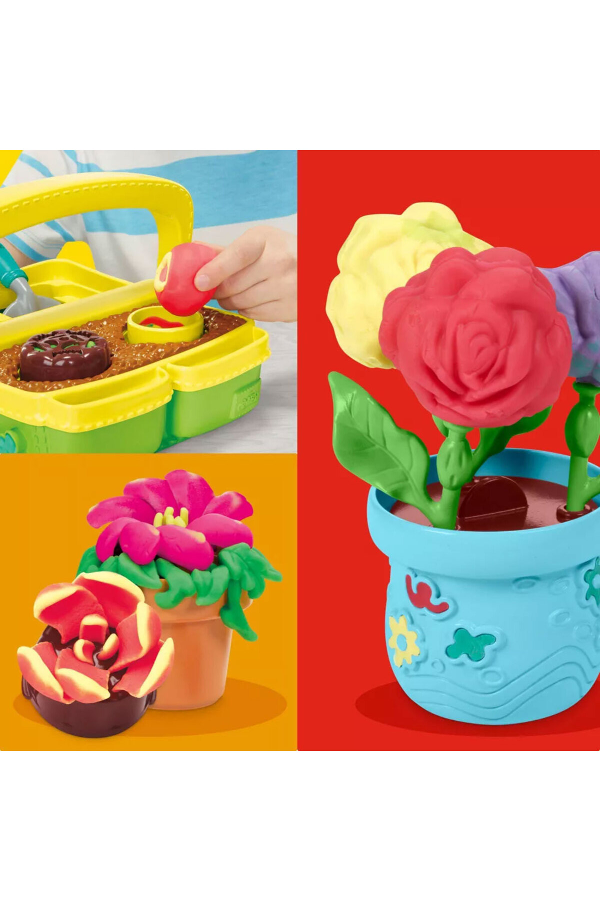 Hasbro Play-Doh Renkli Çiçekler Botanik Oyun Seti G0492 - Fiyatı
