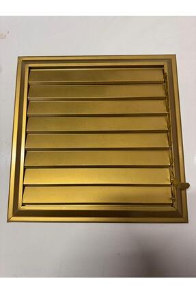 Meridyen Menfez 40x40 GOLD Alüminyum Banyo Panjuru