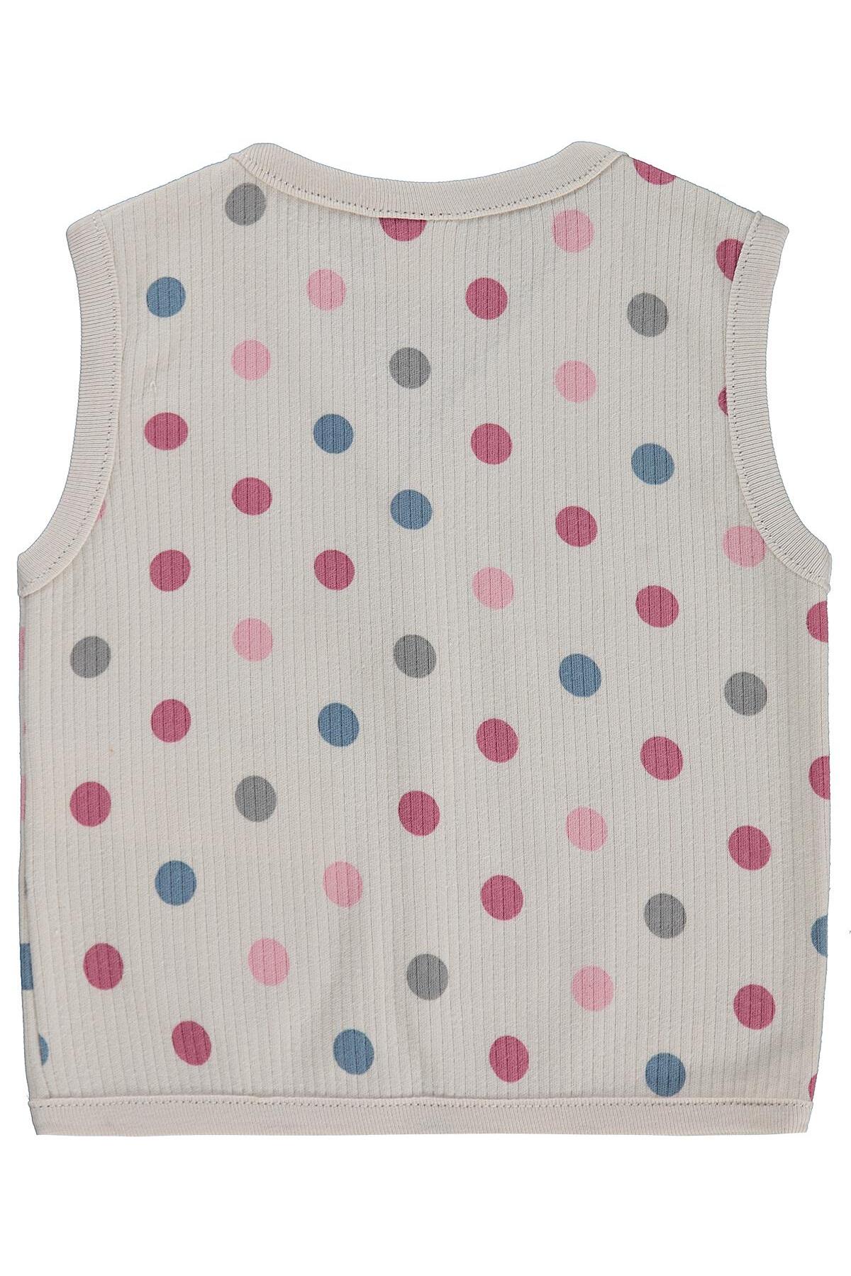 Civil Baby Puan Empirme 6-18 Ay Yelek - Bej fotoğrafı 2 (önizleme)