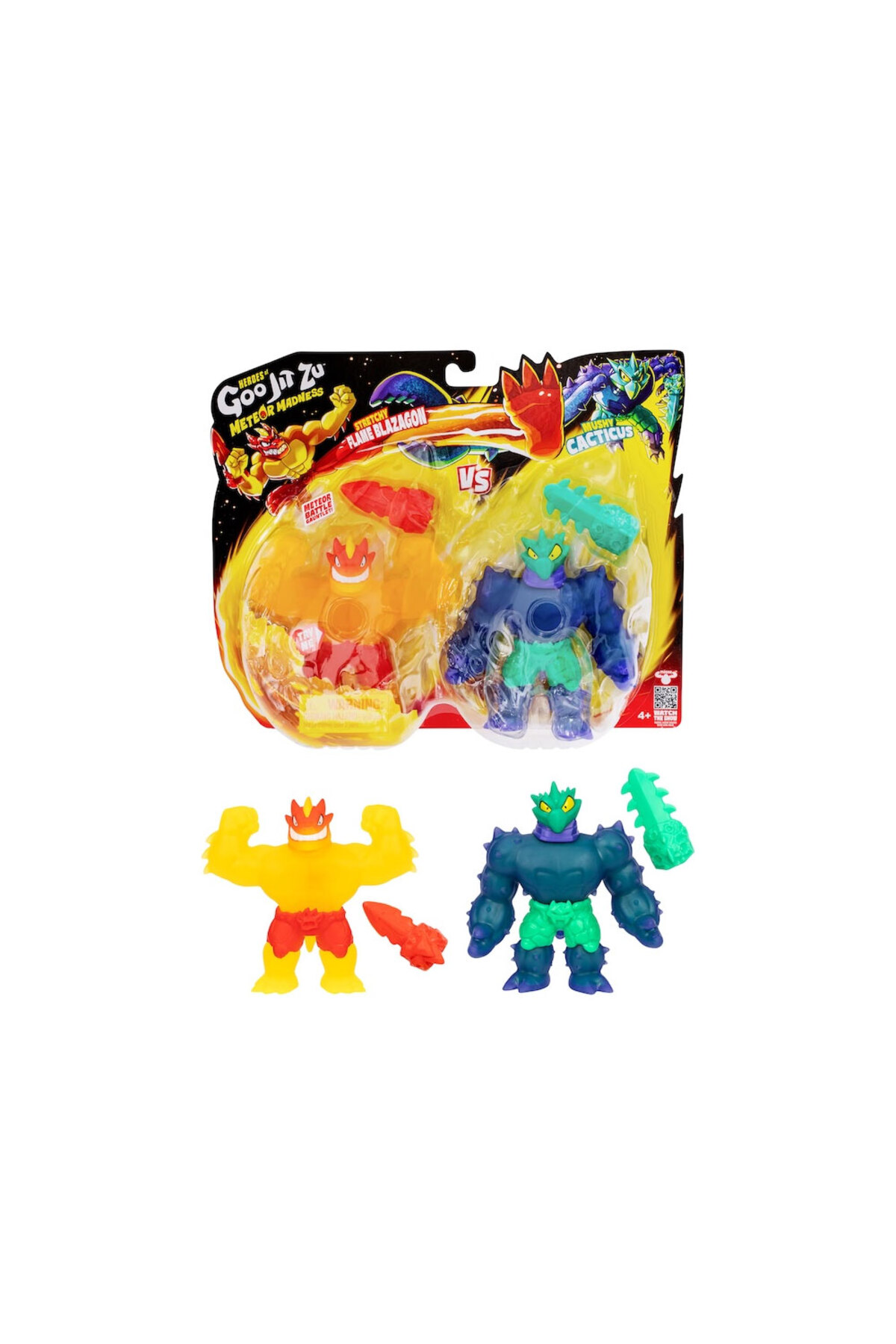 Goojitzu Meteor Madness İkili Paket Flame Blazagon-Cacticus