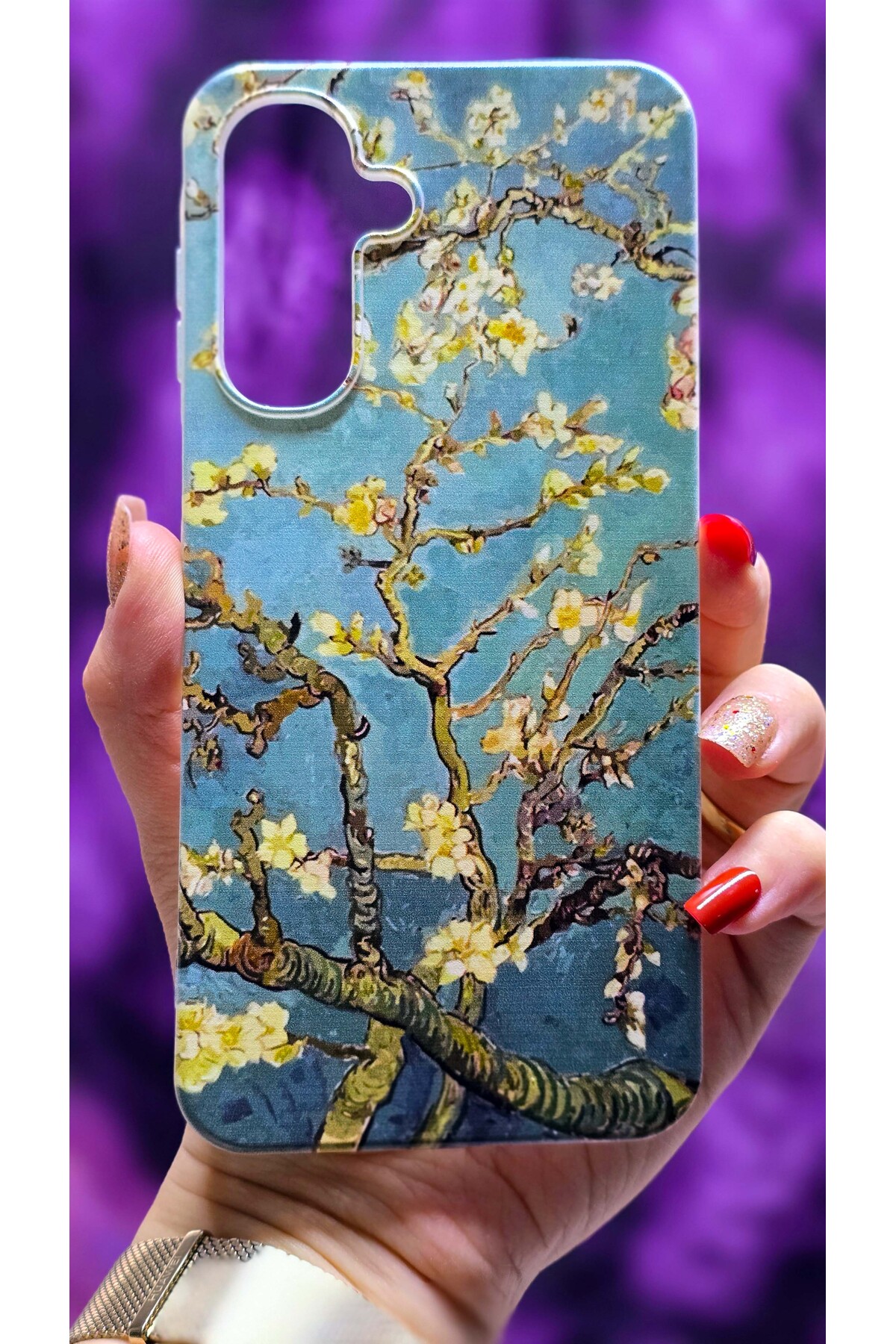 Samsung Galaxy A17 Compatible Artistic Ivy Pattern Clear Silicone Phone Case