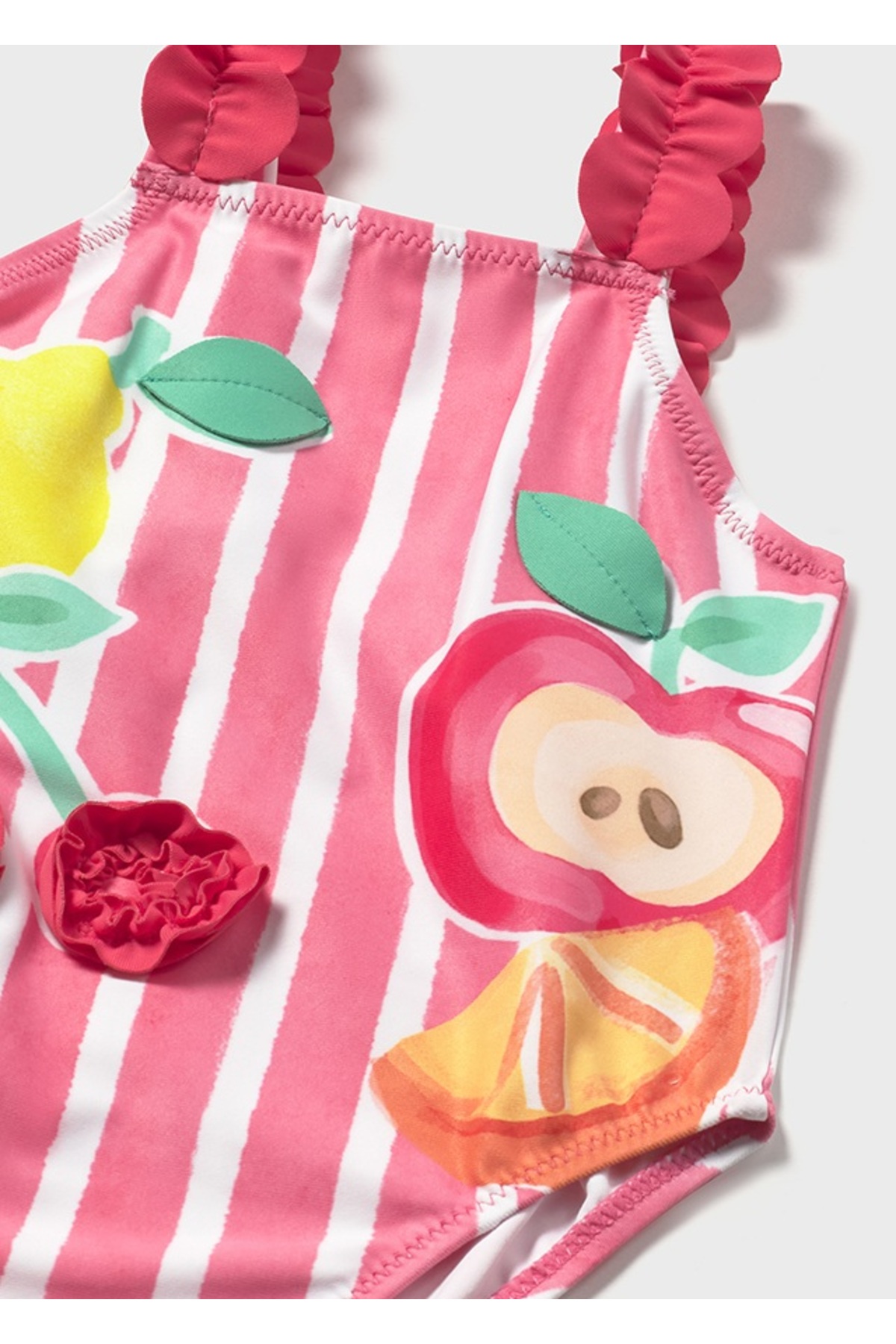 Mayoral 1-4 YAŞ ARASI DESENLİ MAYO - KIRMIZI fotoğrafı 3 (önizleme)