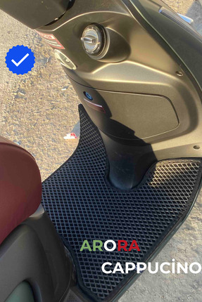 LEVVİA Arora Cappucino (50cc-125cc) Eva Premium Motorsiklet Paspas