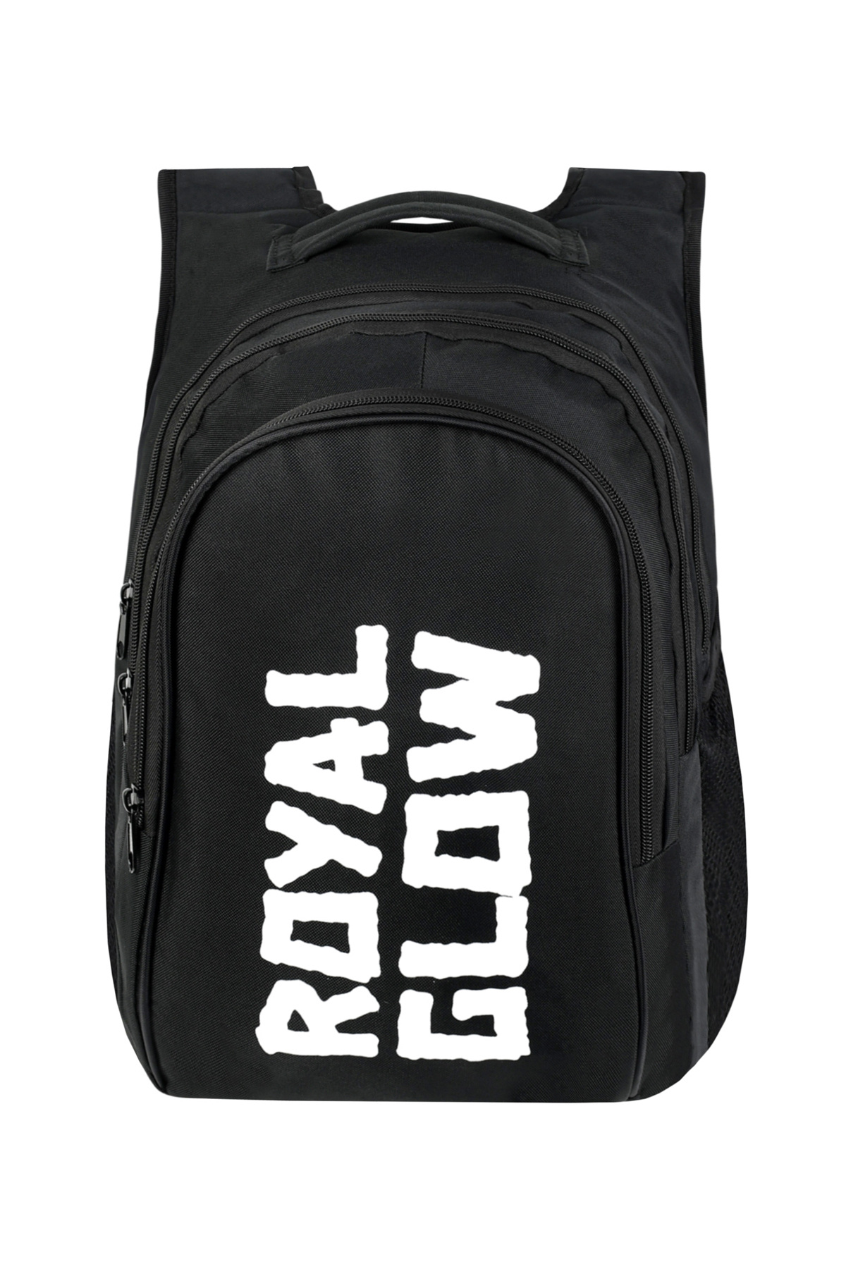 Royal Glow Unisex Ortopedik Su Geçirmez Siyah Günlük Seyehat ve Okul Çantası. görsel 4