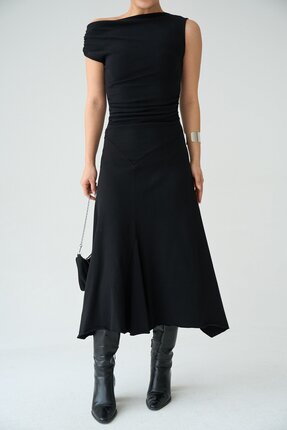 QUSTYLE Uzun ELBİSE DE261025