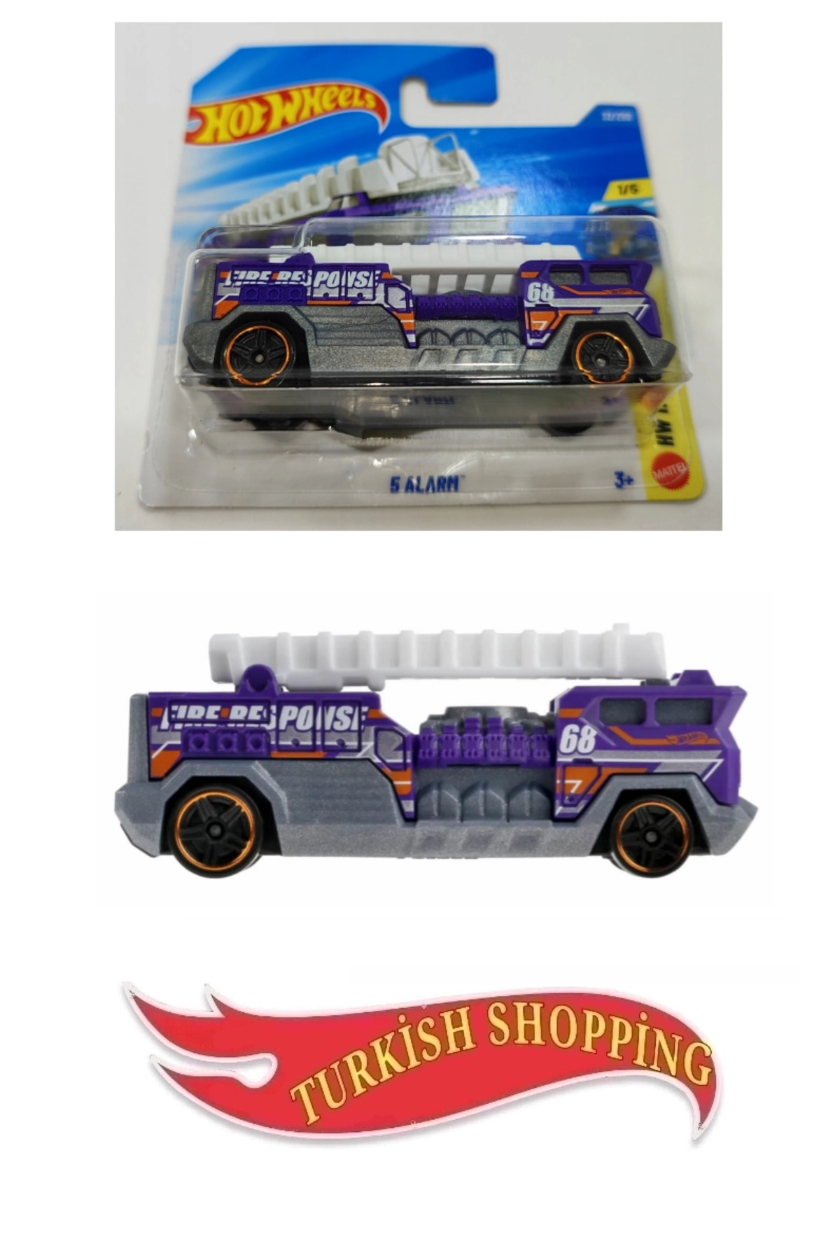 にゃちゃ HOT WHEELS 2026 Case 1:64 Ölçek 5 Alarm İtfaiye - Fiyatı, Yorumları