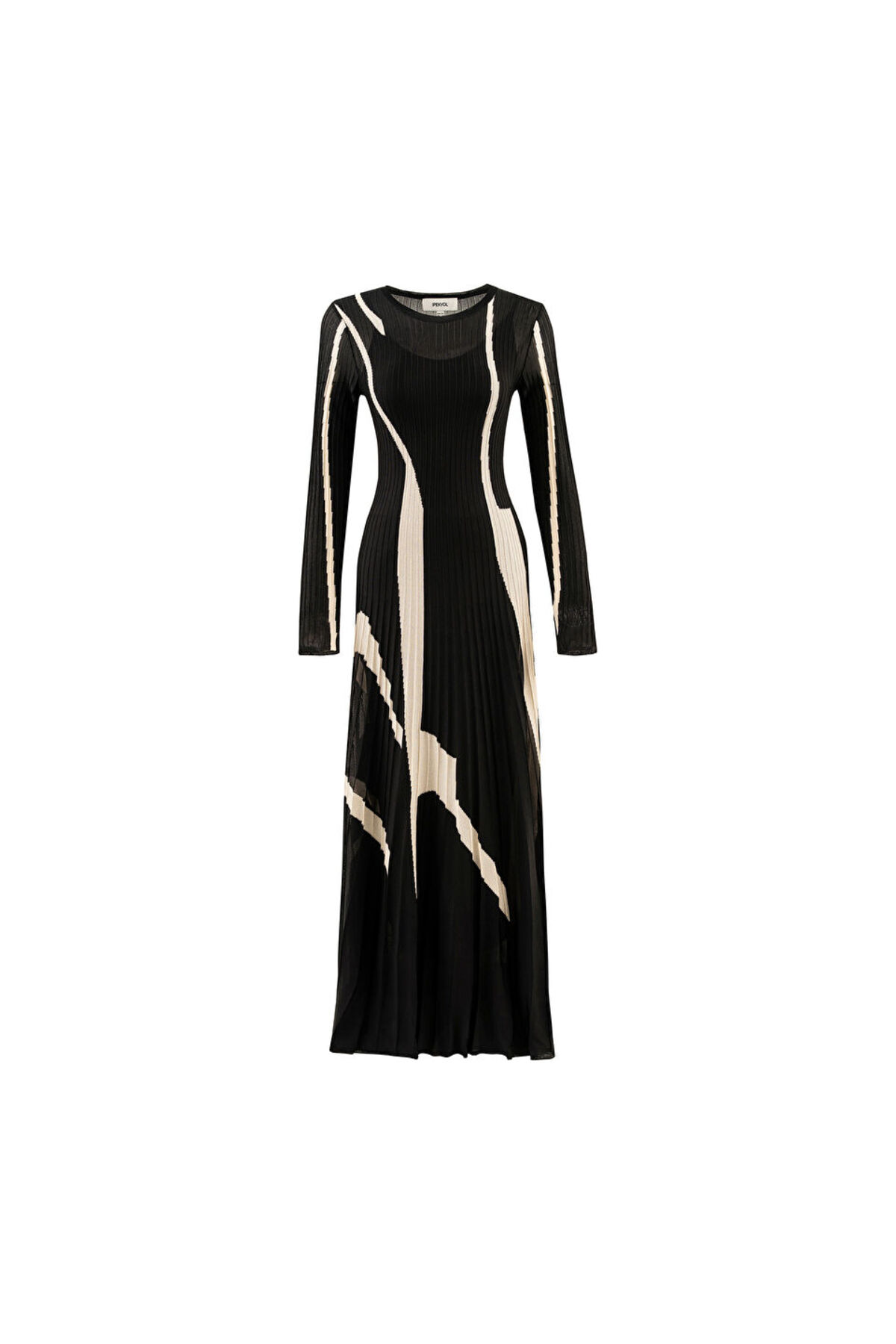 green emerald velvet dress Ipekyol Patterned Maxi Dress main image 1