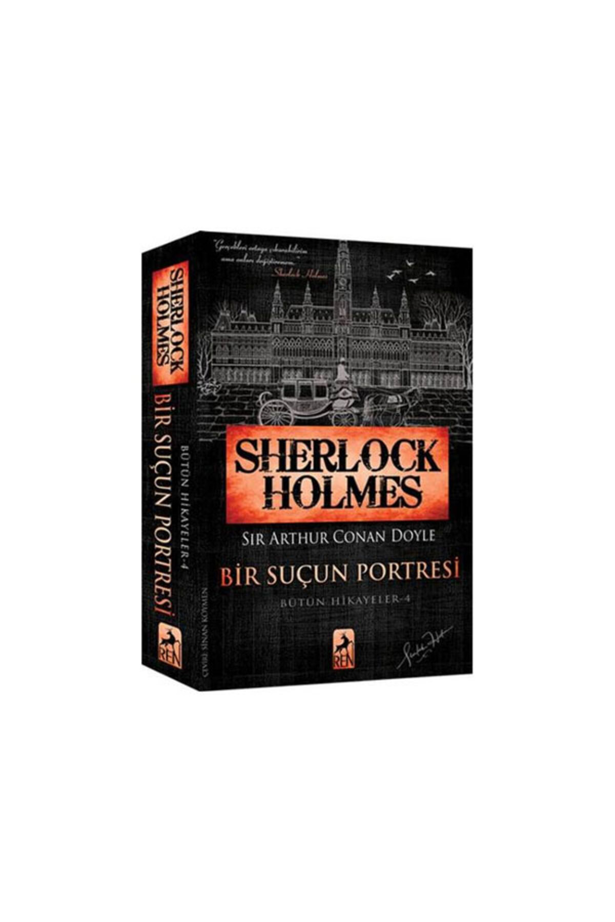 Ren Kitap Sherlock Holmes Bir Suçun Portresi Bütün Hikayeler 4
