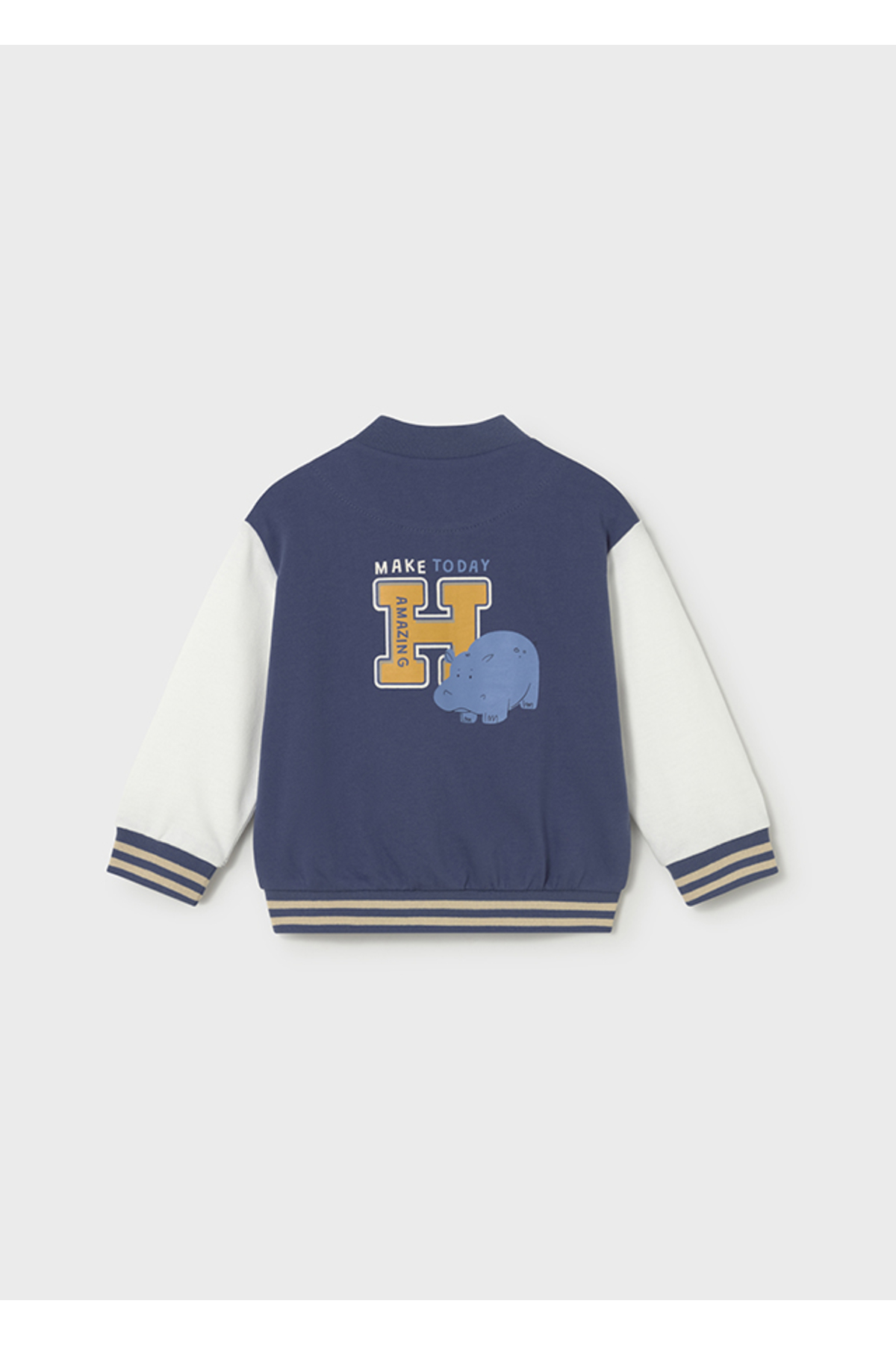 Mayoral 1-4 YAŞ ARASI PULOVER POLAR KOLEJ CEKET - LACİVERT fotoğrafı 3 (önizleme)