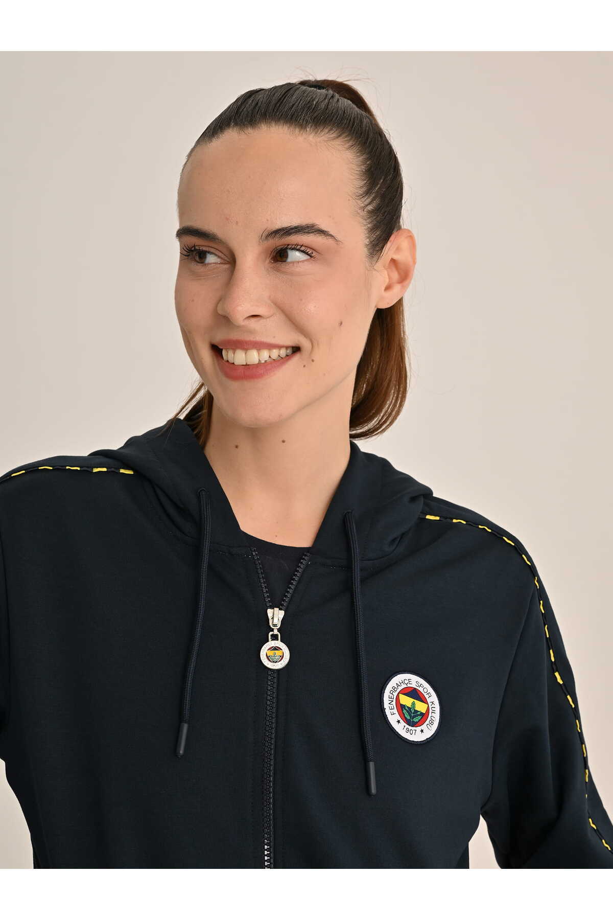 Fenerium KADIN TRIBUN BASIC SWEAT görsel 4