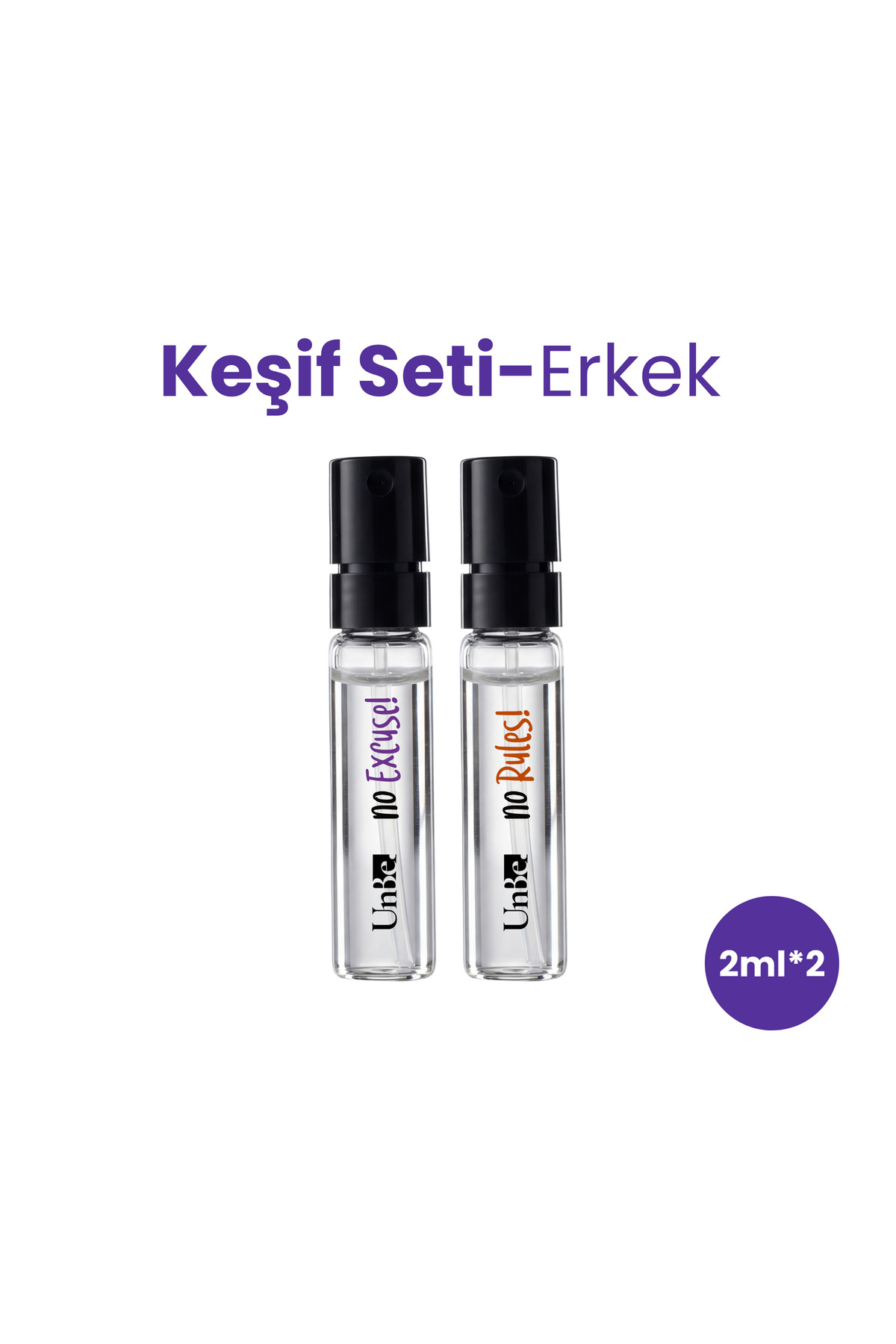 UnBe. Erkek Koku Keşif Seti 2x2 ML — UNBE-401