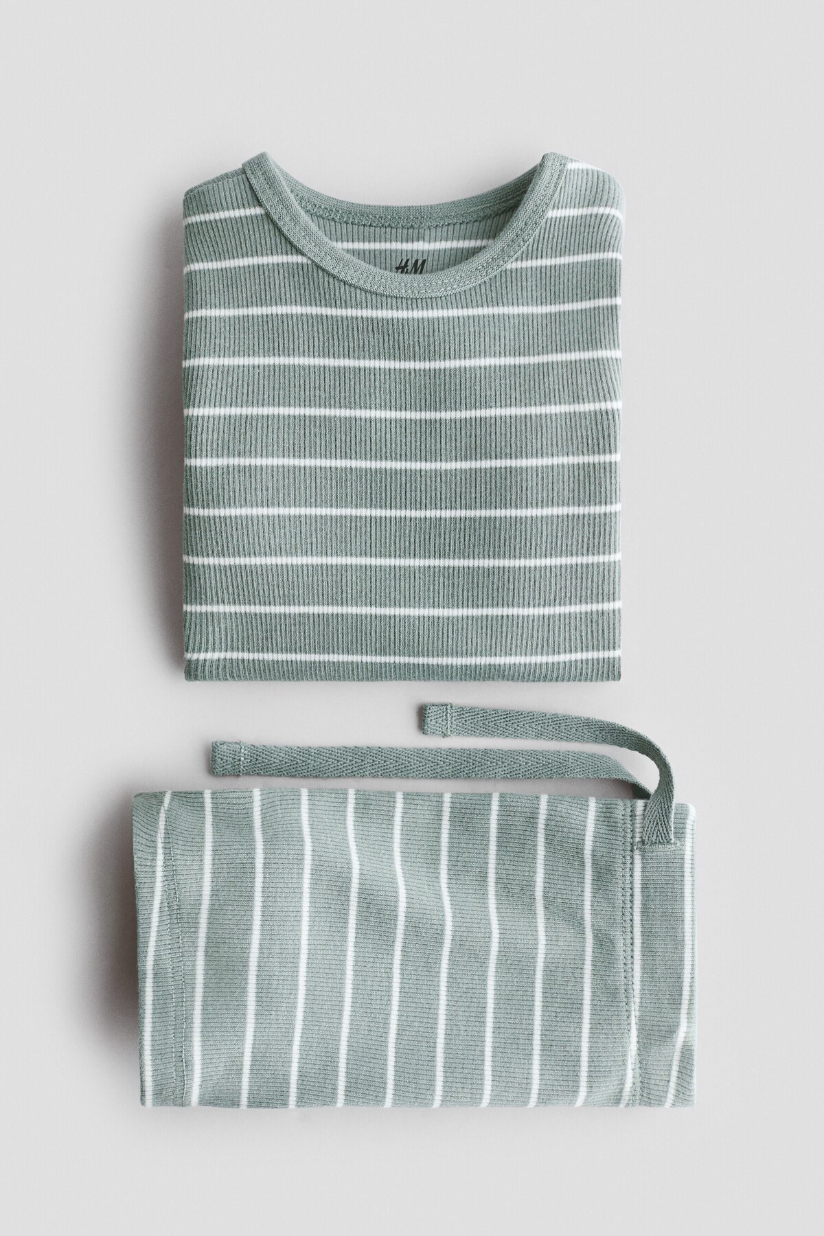 H&M 2 Parçalı Ribanalı ve Pamuklu Set fotoğrafı 2 (önizleme)