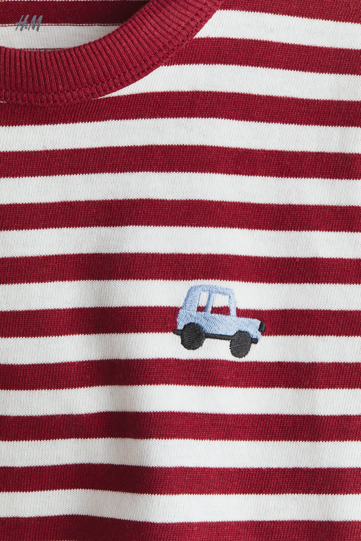 H&M İşleme Detaylı Tişört fotoğrafı 2 (önizleme)