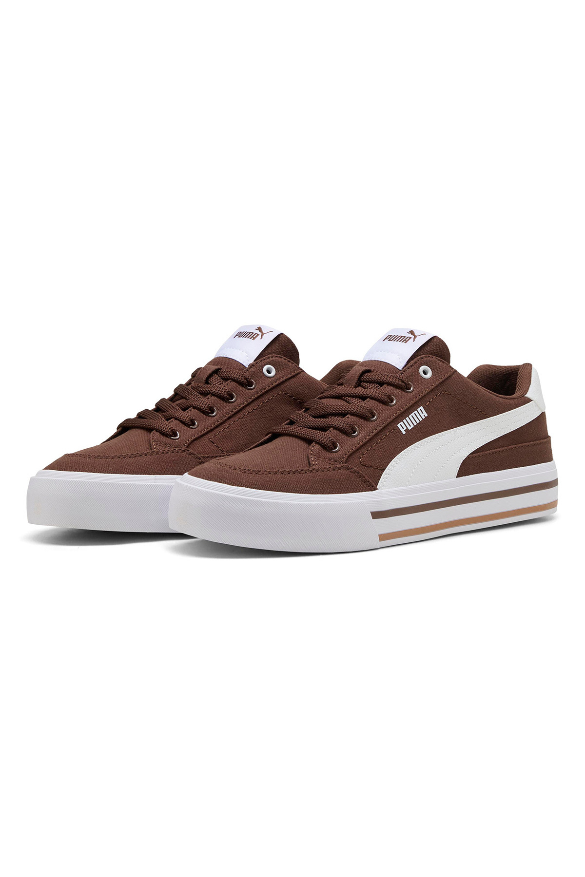 Puma  Court Classic Vulc Fs Erkek Kahverengi Sneaker Ayakkabı 39635334 - Görsel 2