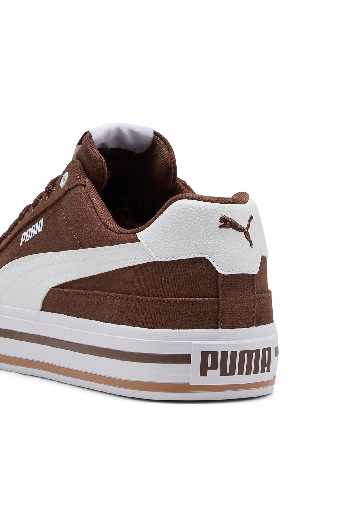 Puma  Court Classic Vulc Fs Erkek Kahverengi Sneaker Ayakkabı 39635334 - Görsel 5