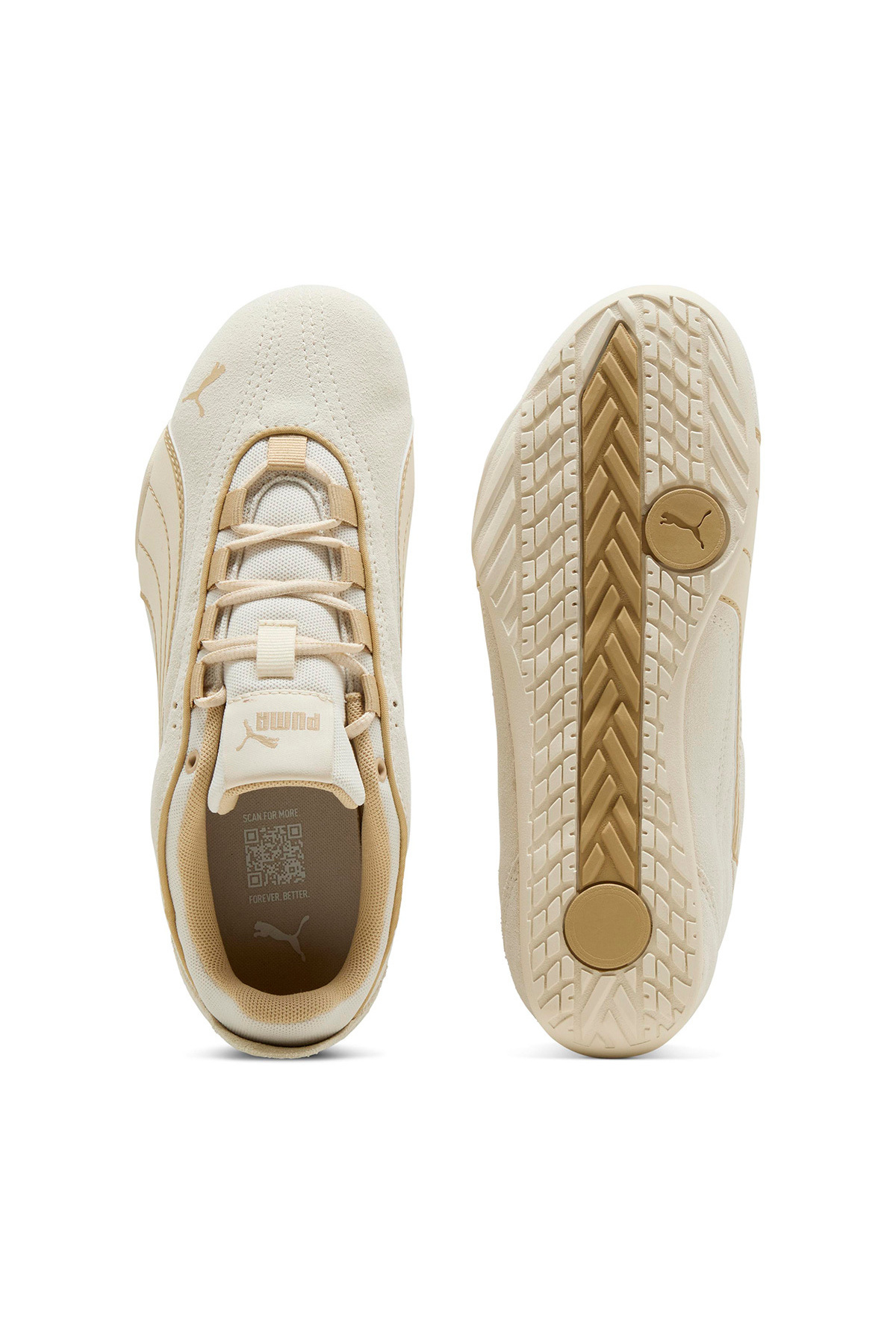 Puma  Catch Soleil Sd Kadın Bej Sneaker Ayakkabı 40395508 - Görsel 3